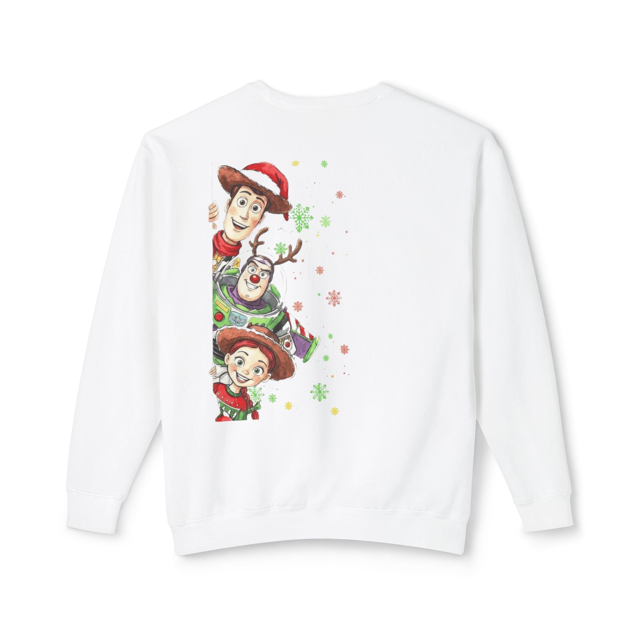 Christmas Toy Cowboy Crewneck Sweatshirt  Festive Woody & Friends Holiday Sweatshirt Cartoon Christmas T-shirts and Sweaters