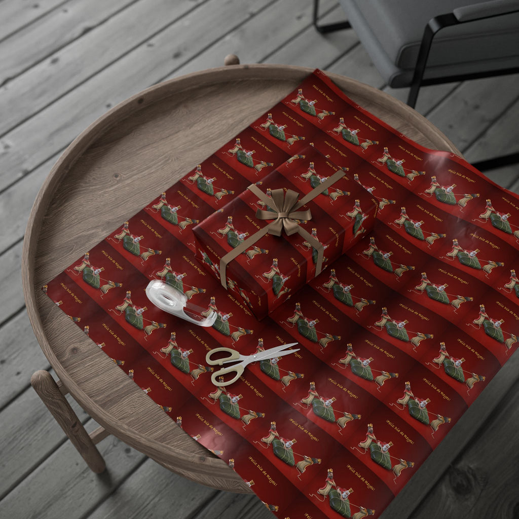 Navidad en Puerto Rico Wrapping Paper – Festive Boricua Holiday Gift Wrap 🇵🇷🎄