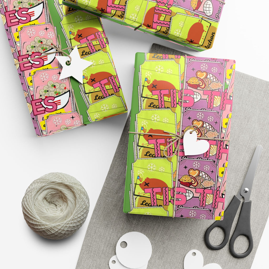 Puerto Rico Wrapping Paper – Cultural Gift Wrap | Boricua Heritage Design | Holiday & Celebration Gift Packaging