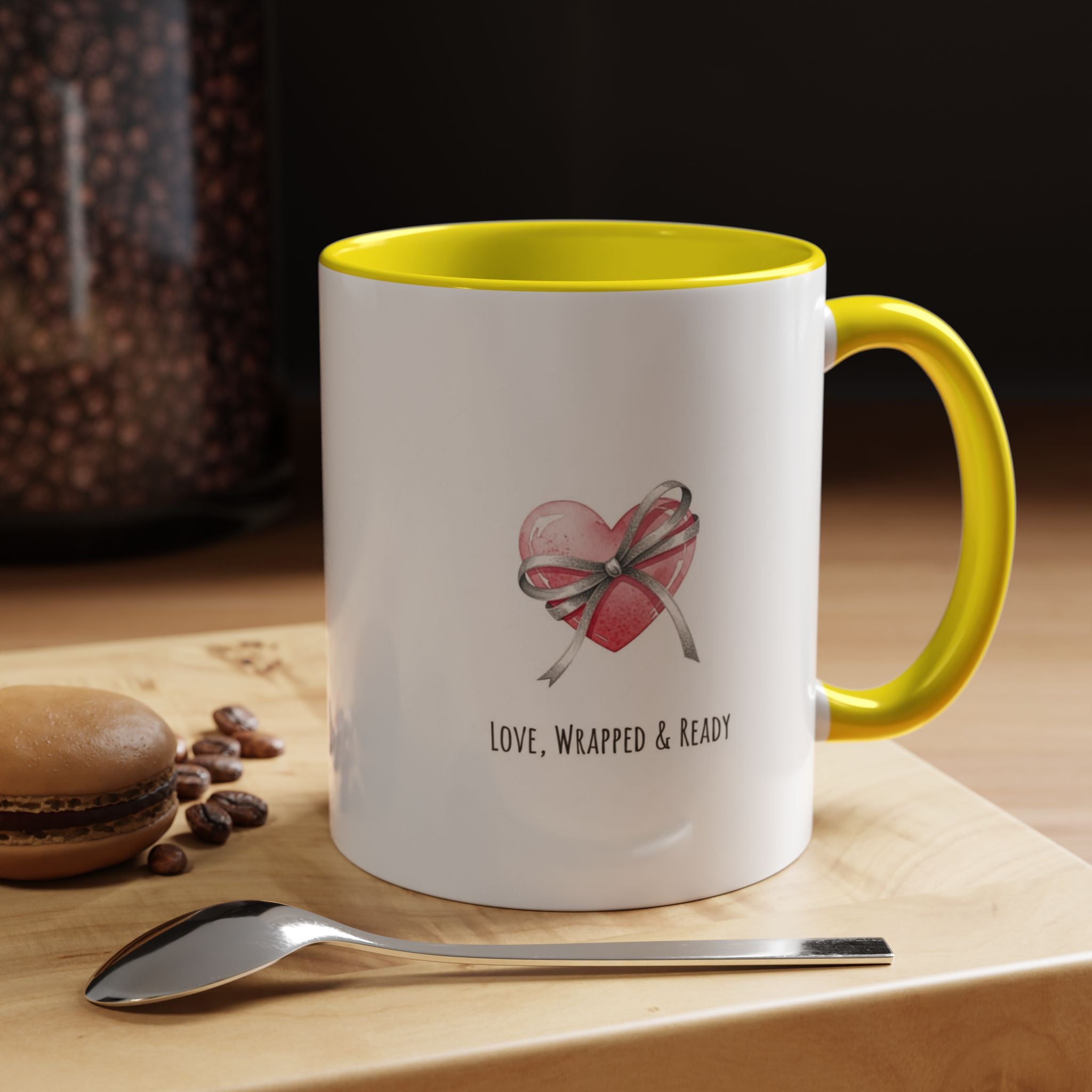 Christmas Mugs  Holiday Coffee Cups with Festive Quotes & Designs Romantic Accent Coffee Mug