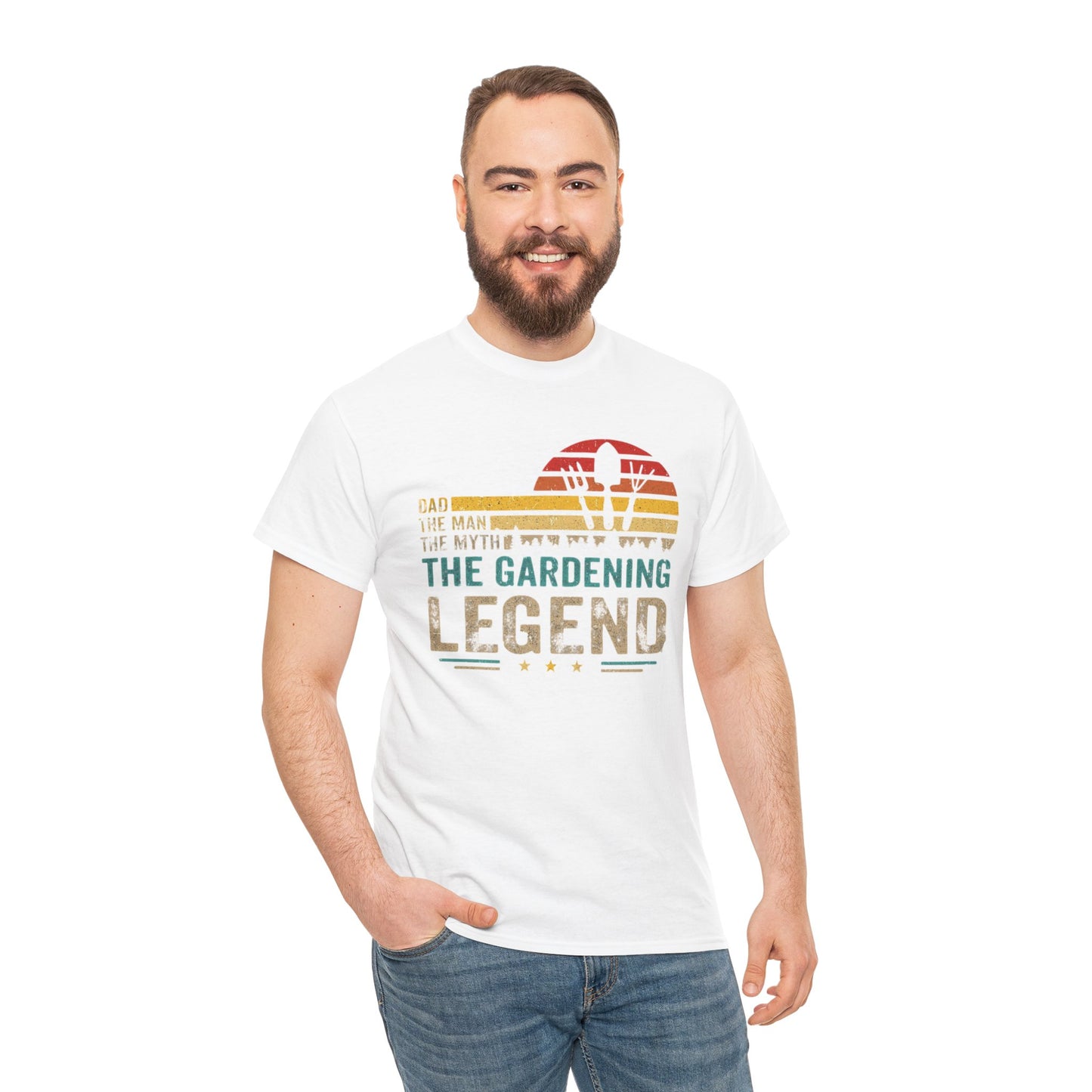 Gardening Legend Unisex Tee, Perfect Gift for Gardeners, Father's Day T-Shirt, Casual Wear, Nature Lovers, Plant Dad Shirt