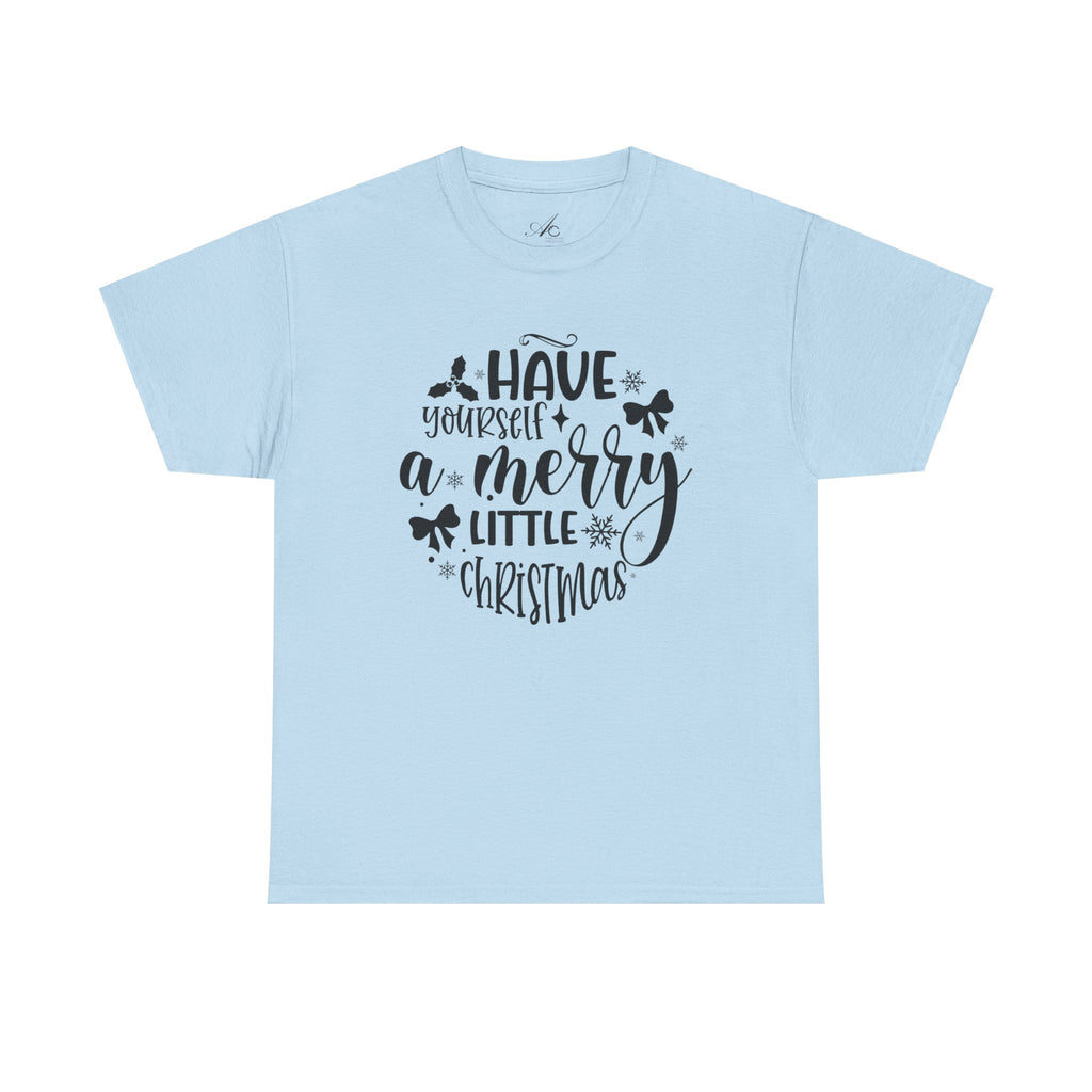 Merry Christmas Cotton Tee Holiday Graphic Tees & Cozy Festive Wear