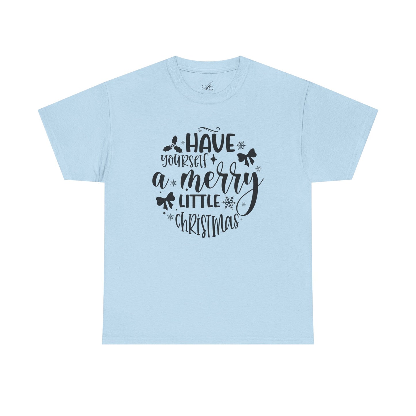 Merry Christmas Cotton Tee Holiday Graphic Tees & Cozy Festive Wear