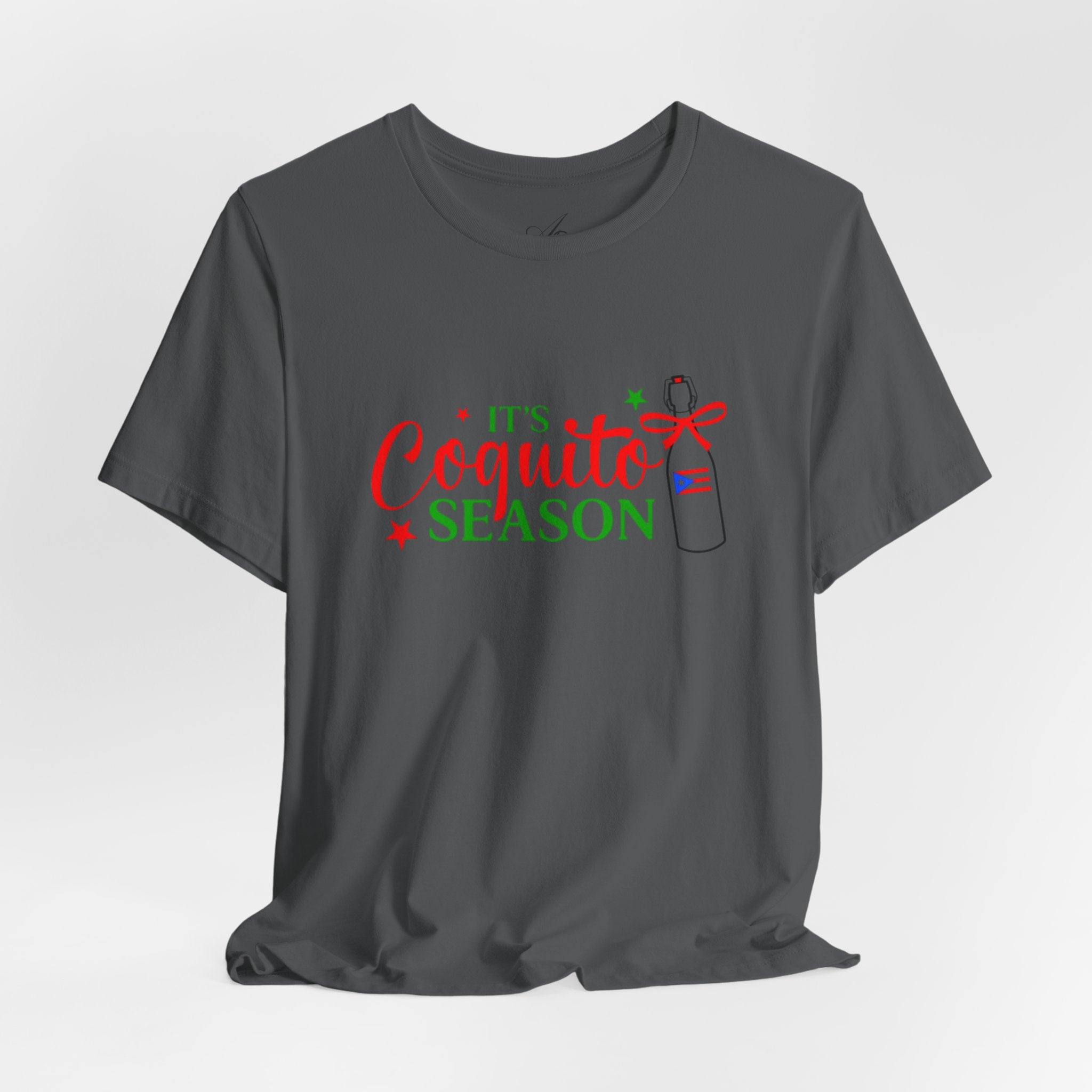 It's Coquito Season T-Shirt - Christmas Puerto Rican Holiday Cocktail Tee