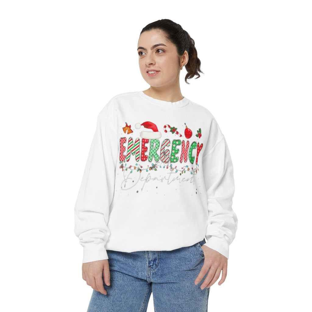 Holiday 'Emergency Department' Christmas Sweatshirt