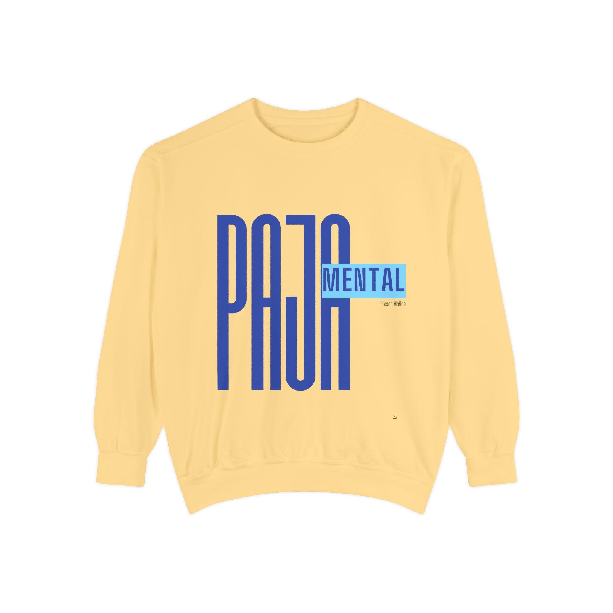 Mental Pazn Sweatshirt "Suerten Ya Esa" Spanish Graphic Crewneck