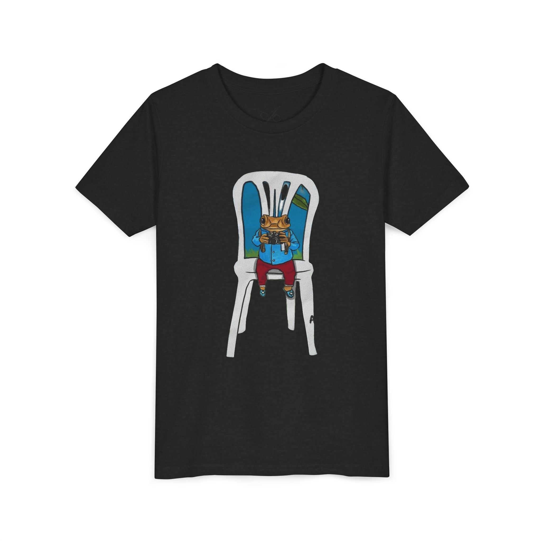 Kids Concho on a High Chair T-Shirt Cute Baby Rabbit Feeding Tee kids PUERTO RICO CHRISTMAS T-SHIRT