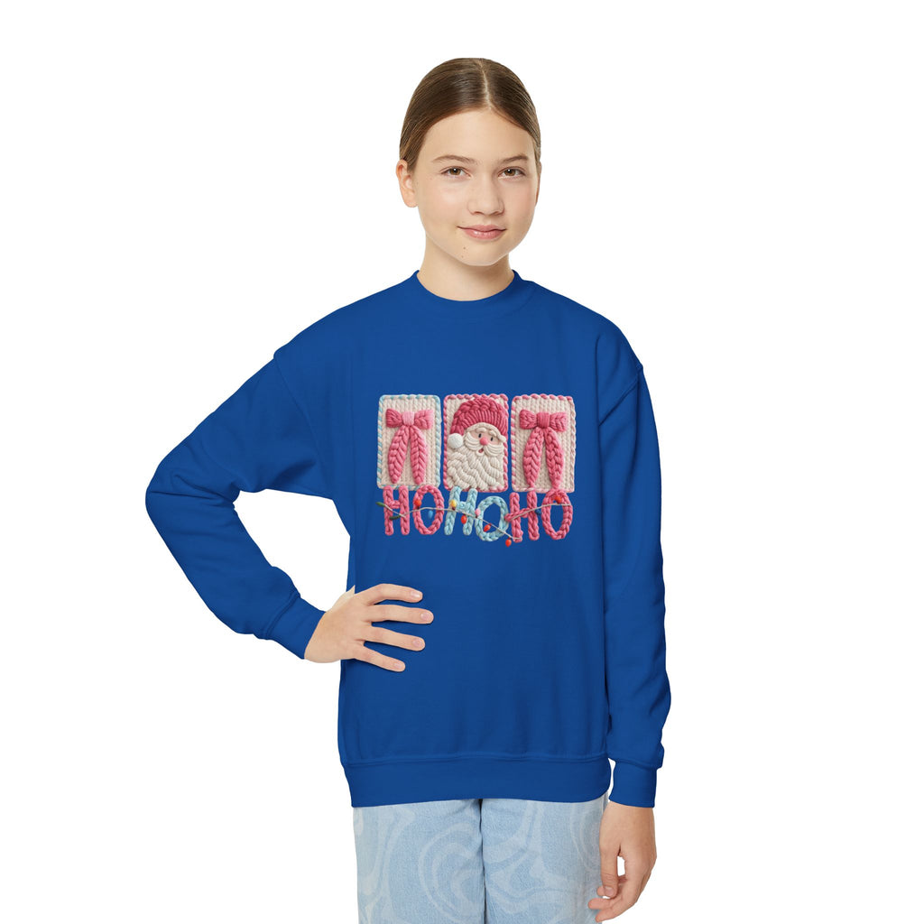 Youth Christmas 'HOHOHO' Crewneck Sweatshirt