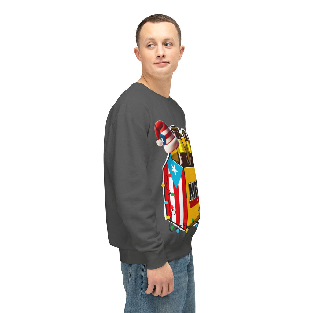 Medalla Light Puerto Rican Holiday Sweatshirt  Navidad Boricua Crewneck Puerto Rico Navidade