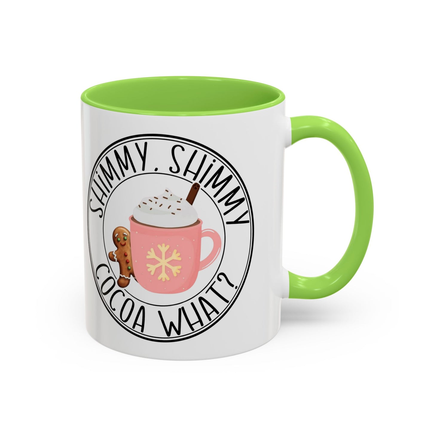 Cute Cocoa Mugs with Gingerbread Design Perfect for Winter Holiday CheerBeverage Cup Christmas Design