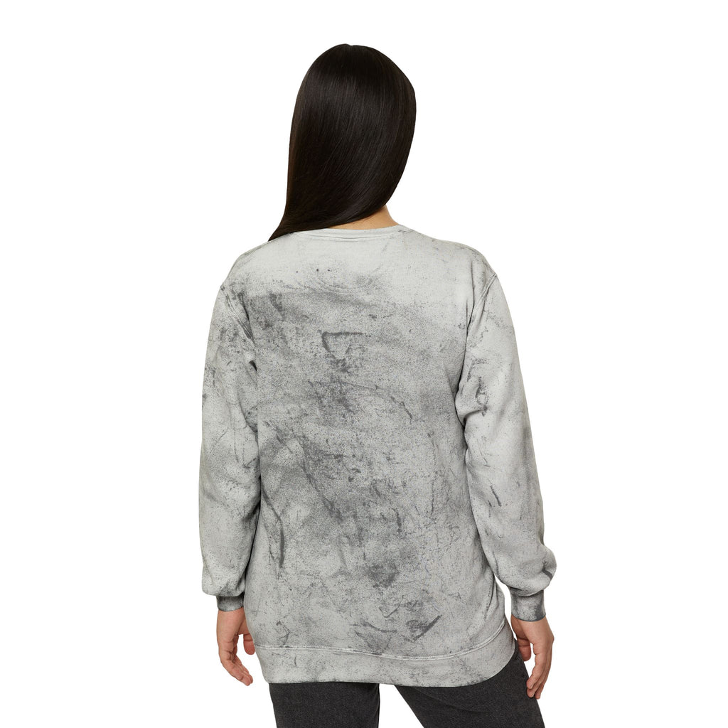 Autism Awareness & Pride Collection Mama Color Blast Crewneck Sweatshirt - Unisex Tie-Dye Style