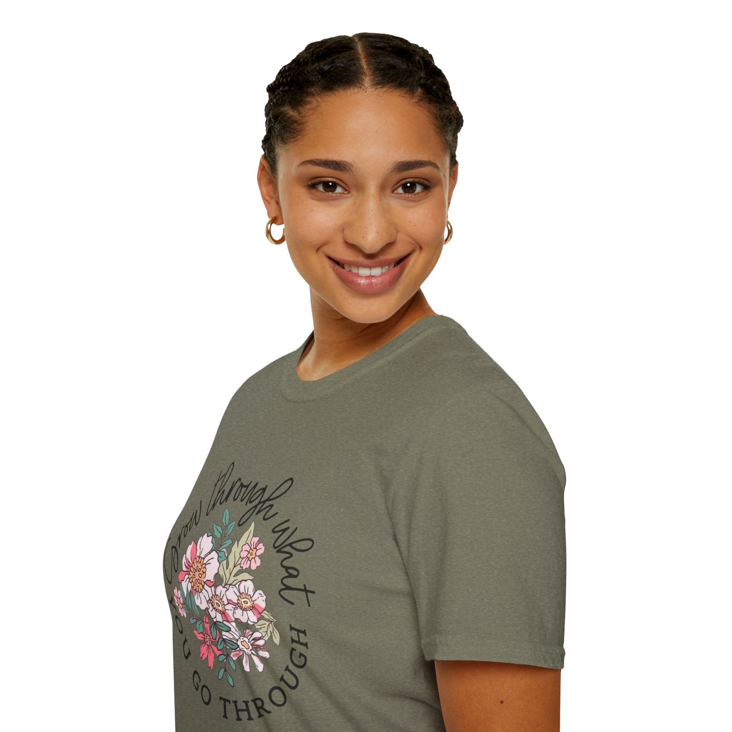 Let your outfit reflect your inner peace.Floral Inspirational T-Shirt - Unisex Softstyle Tee, Motivational Gift, Casual Wear, Floral Quote Shirt, Everyday Comfort, Thoughtful [...]