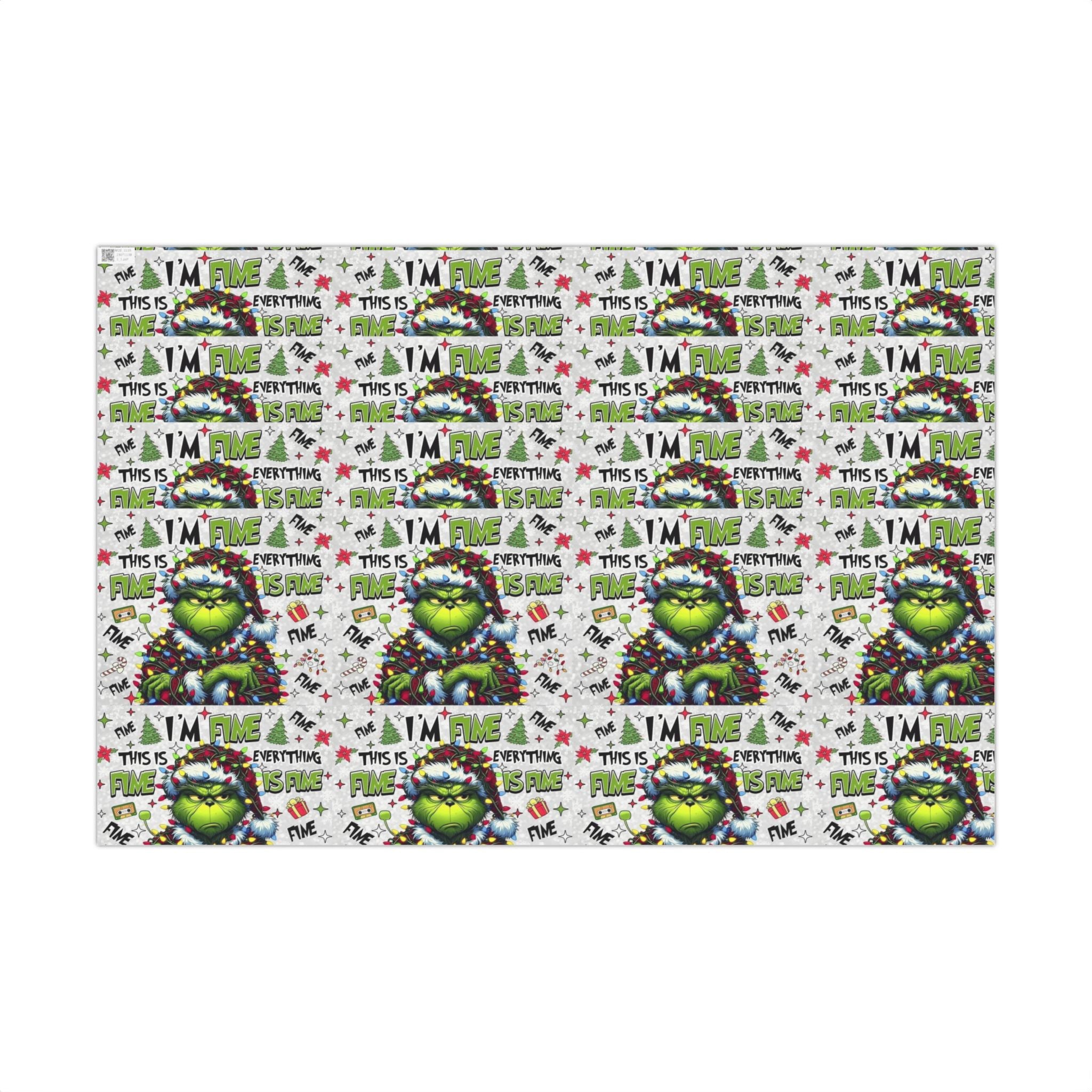 Festive Wrapping Paper  Whimsical Holiday Gift Wrap | Christmas Paper Roll | Fun & Unique Gift Packaging
