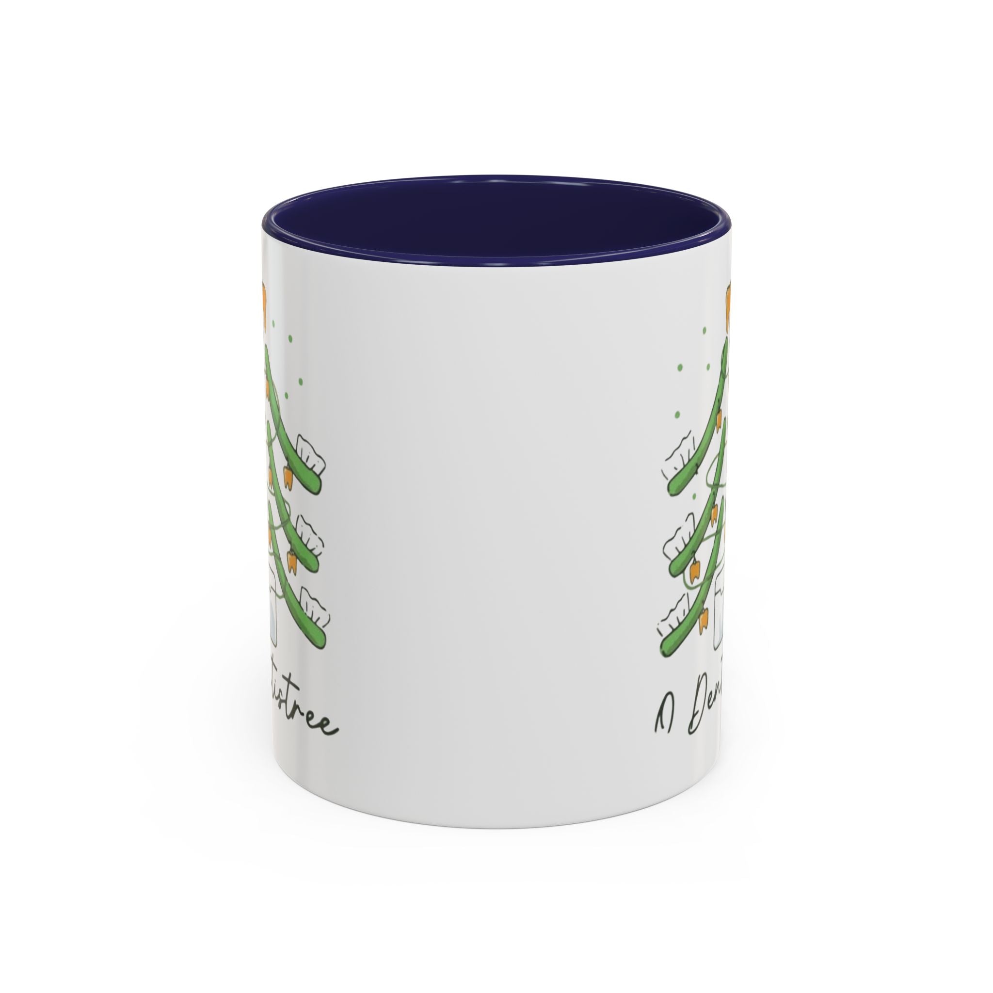 Dentist Christmas Mug - 'A Dentistree' Holiday Coffee Cup (11/15oz)