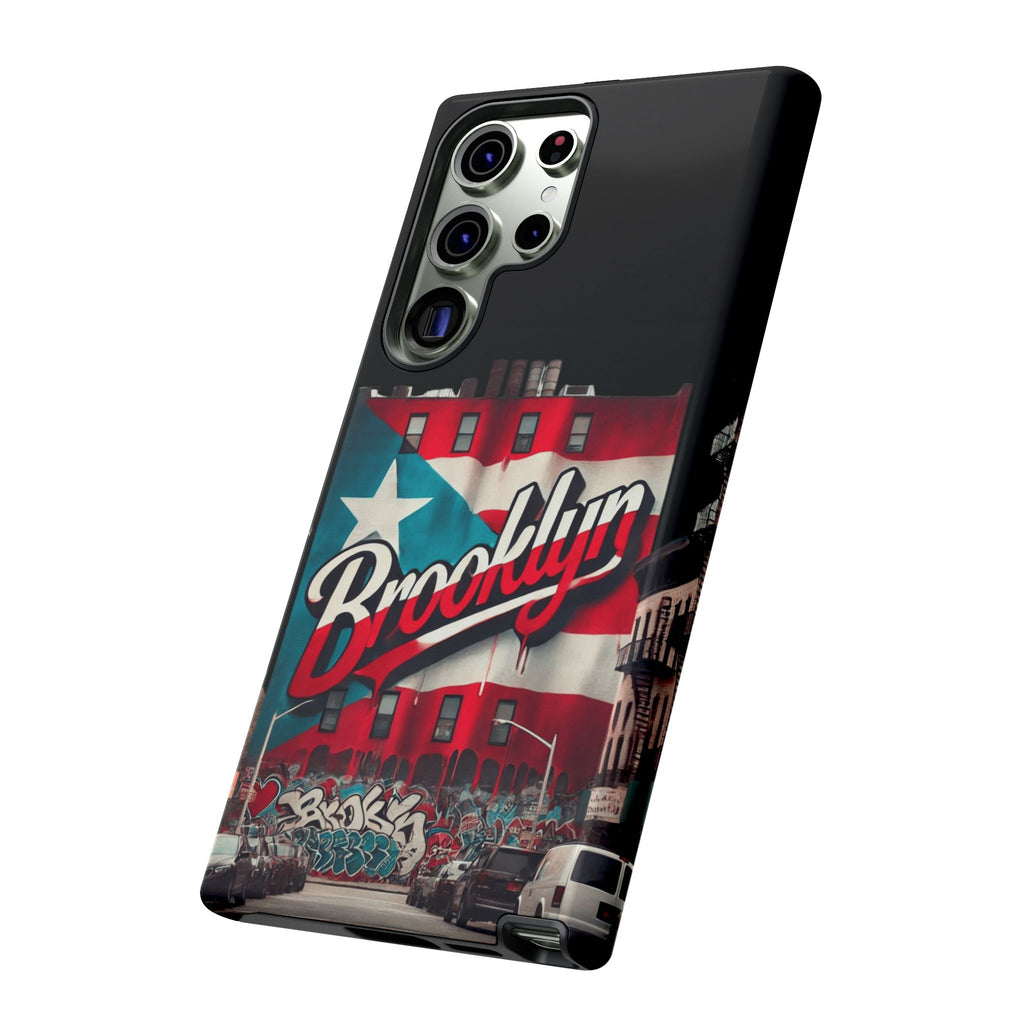 Brooklyn Street Art Phone Case  Urban Graffiti Protective Cover