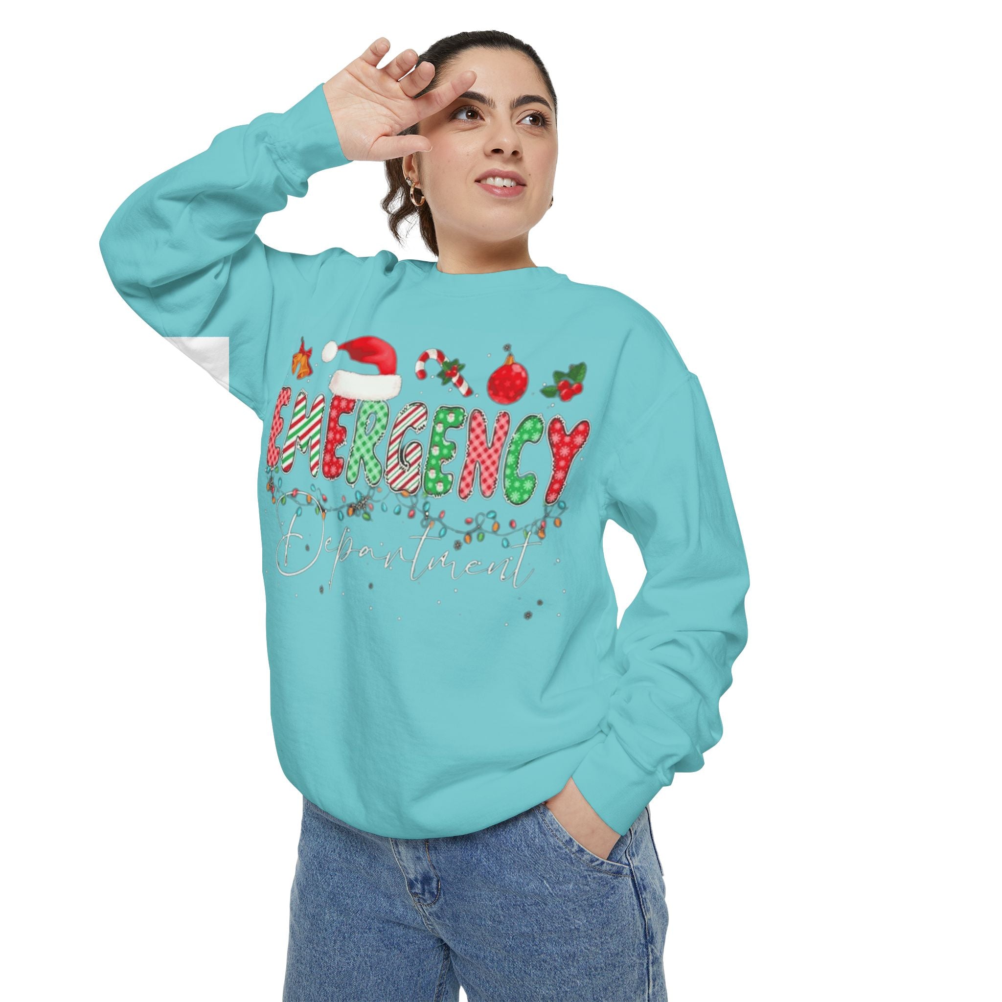 Holiday 'Emergency Department' Christmas Sweatshirt