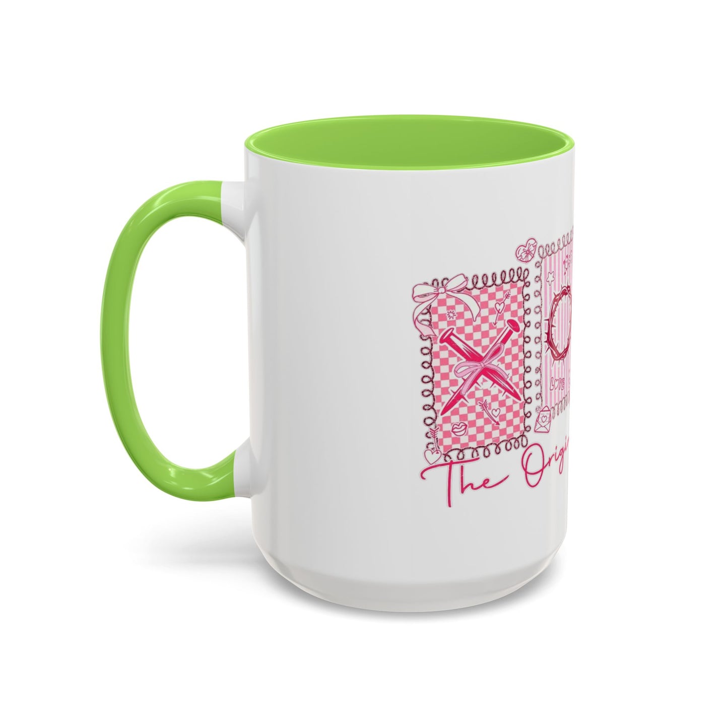 Love Letters XOXO Ceramic Mug — Colorful 11oz & 15oz Coffee Cup