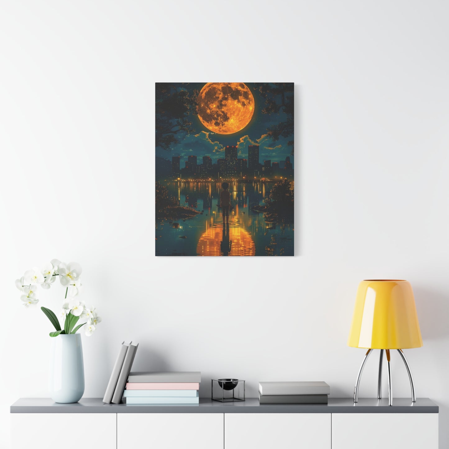 Because words have the power to move you let them live on your wall, Unique Nightscape Decoration, Perfect for Any Occasion