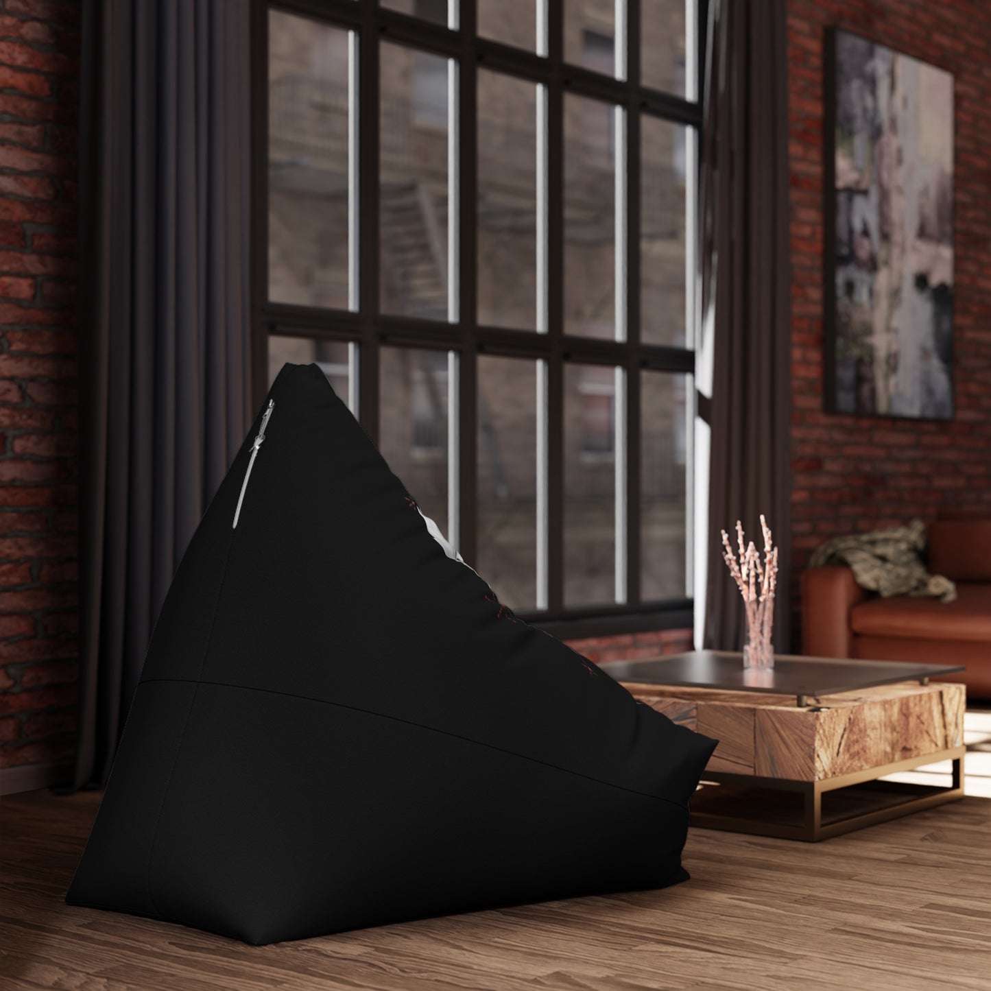 Grinch x Jack Skellington Holiday Bean Bag Cover — "Six Seven" Christmas Lounge Chair