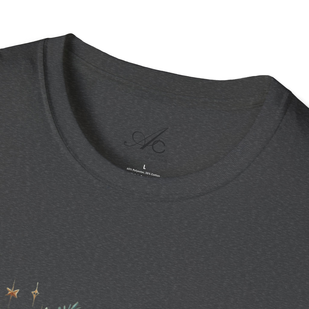 Merry Christmas Shirt  Santa, Reindeer  Holiday Spirit Design