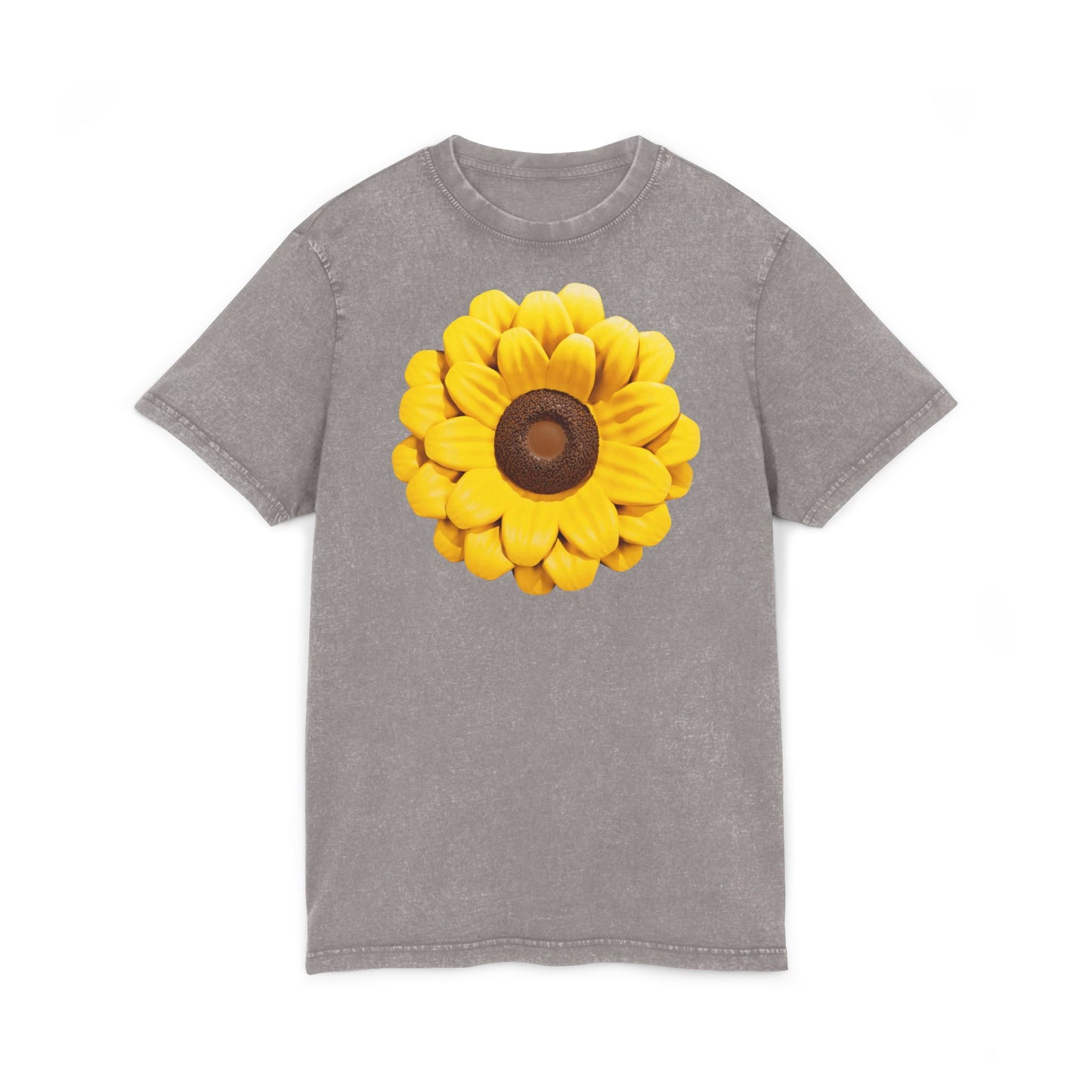 Bloom Boldly in Every Season Acid Washed Floral Tee, Vintage Style Shirt, Boho Chic Top, Gift for Her, Summer Fashion, Casual Everyday Wear