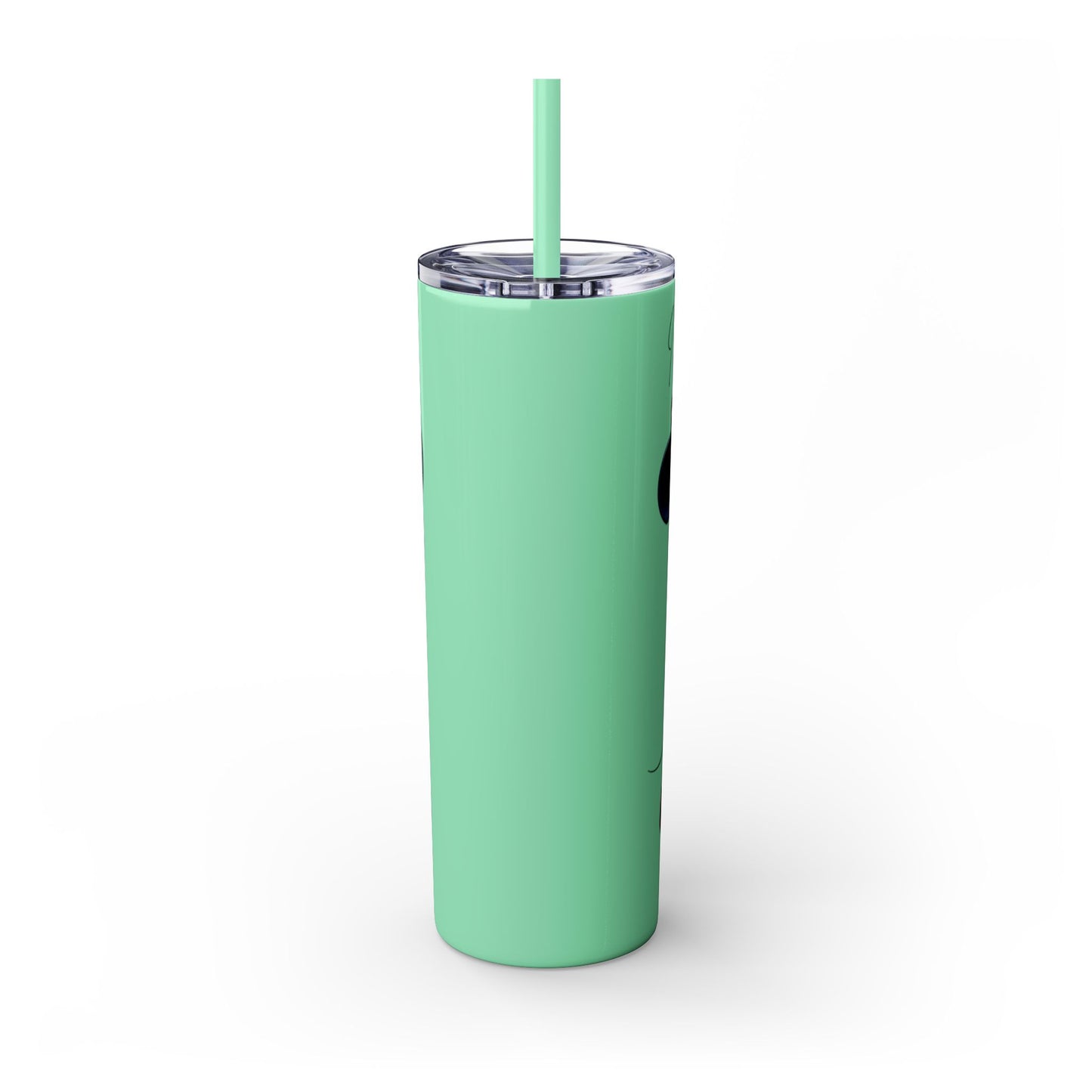 I Love You More Than Travel Tumbler — 20oz Skinny Cup with Straw