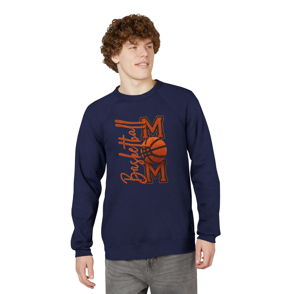 Basketball Mom Sweatshirt  Vintage Orange Hoop Mom Crewneck