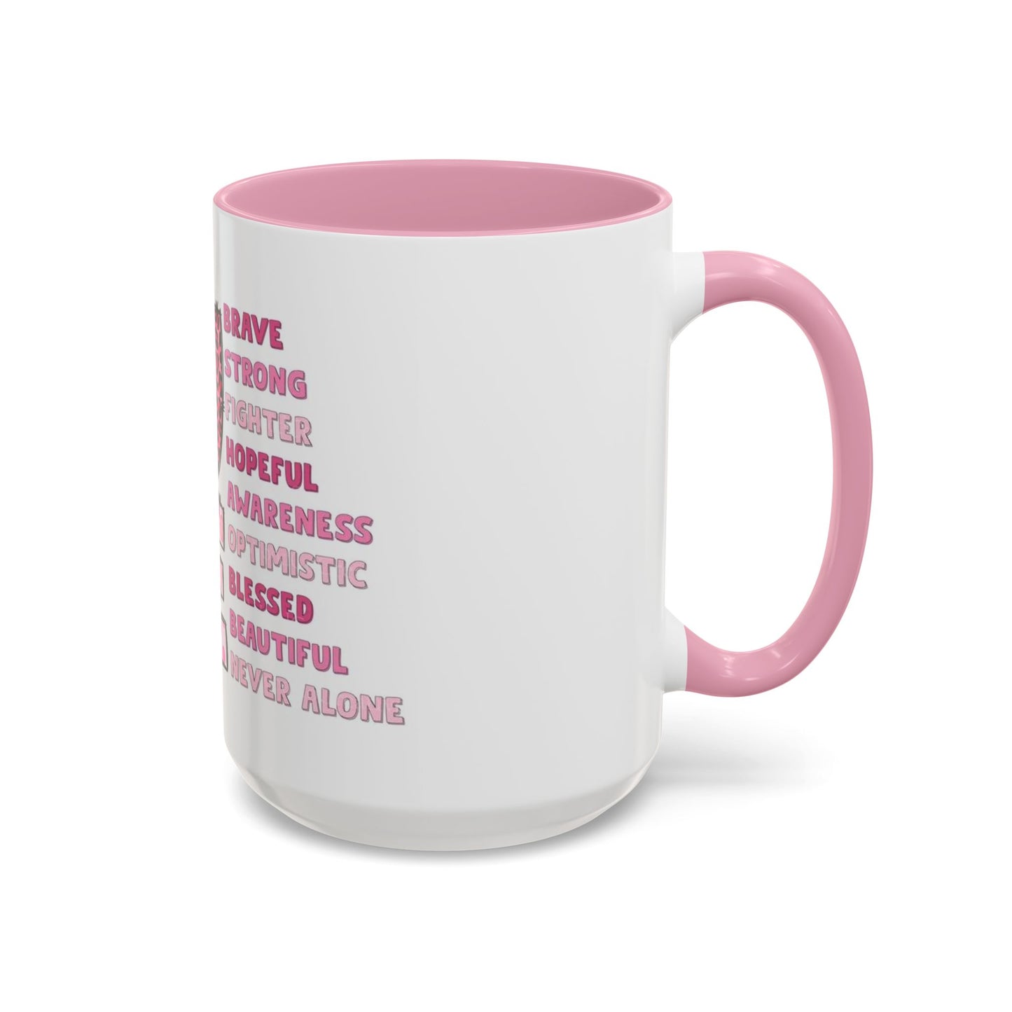 Cancer Hope Collection Empowering Inspirational Mug for Breast Cancer Awareness