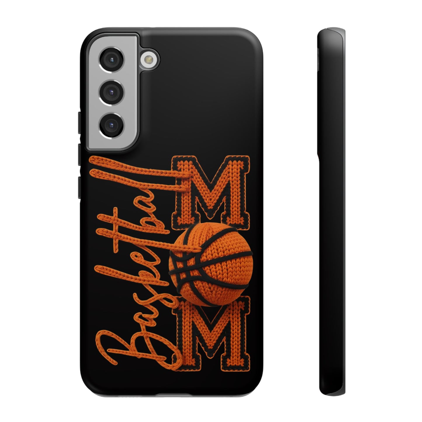 Basketball Mom Phone Case  'Basketball MOM' Protective Hard Cover