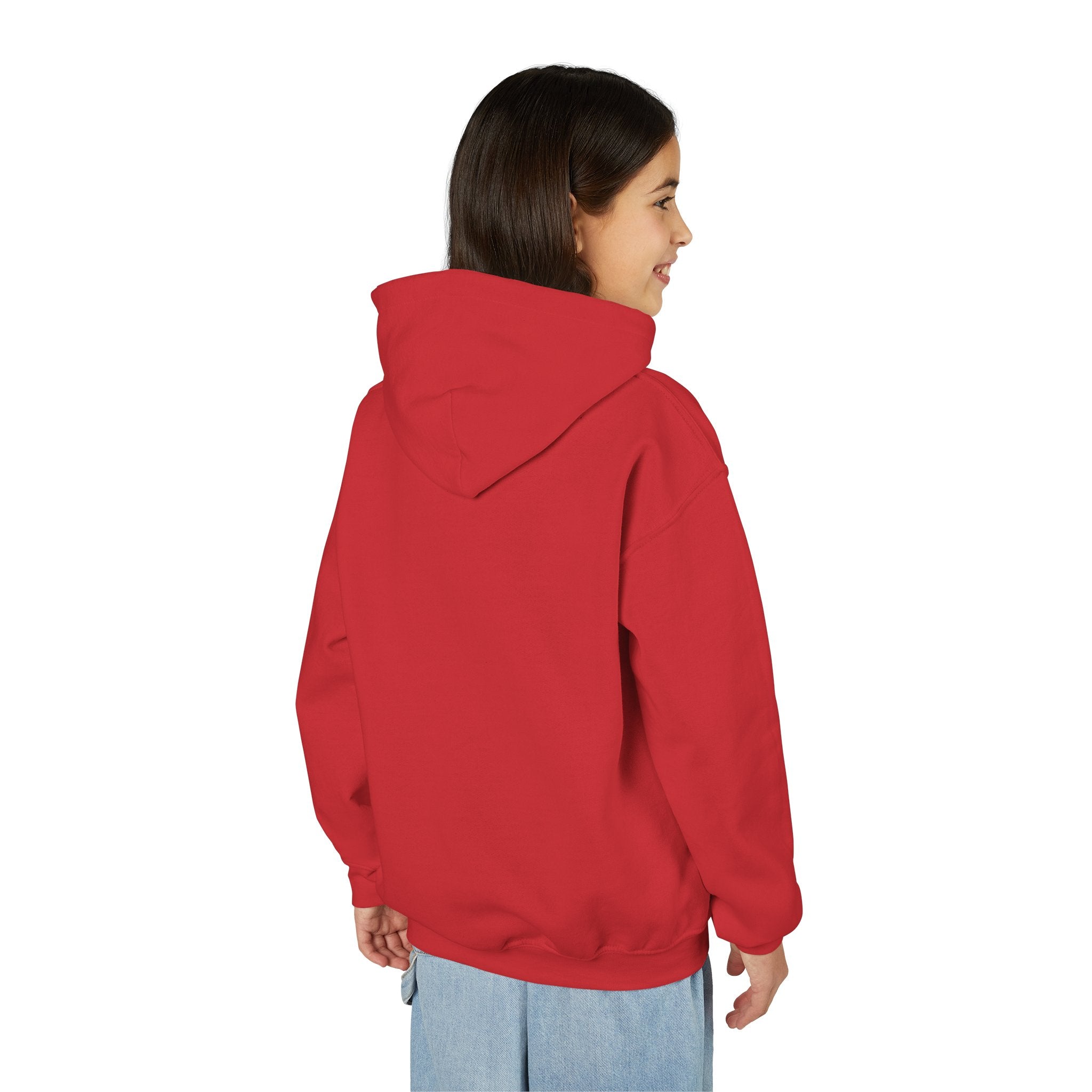 Youth Hoodie  Grinch Christmas Scene with 'Maybe Christmas' Quote