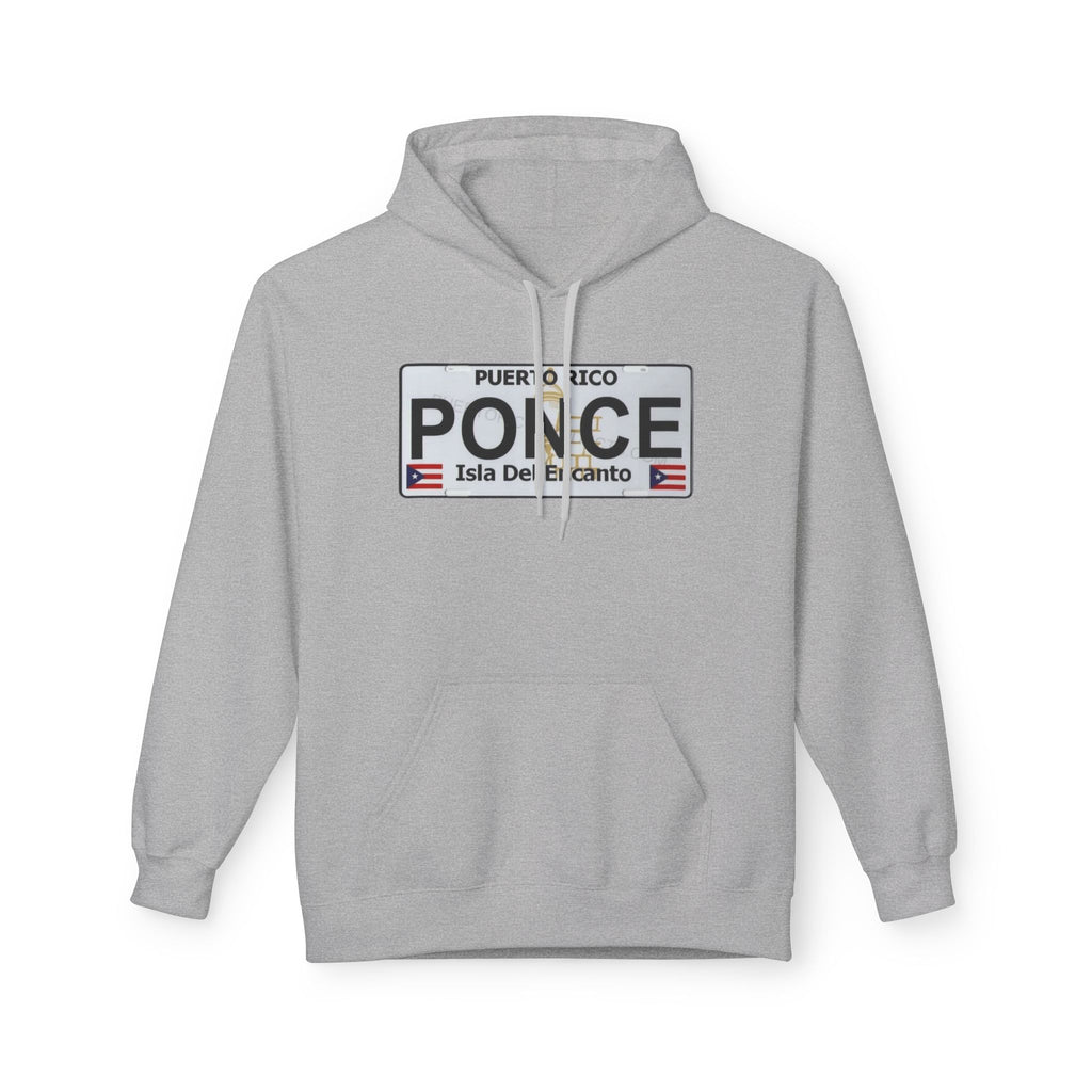 Ponce Puerto Rico License Plate Hoodie Isla Del Encanto Pullover