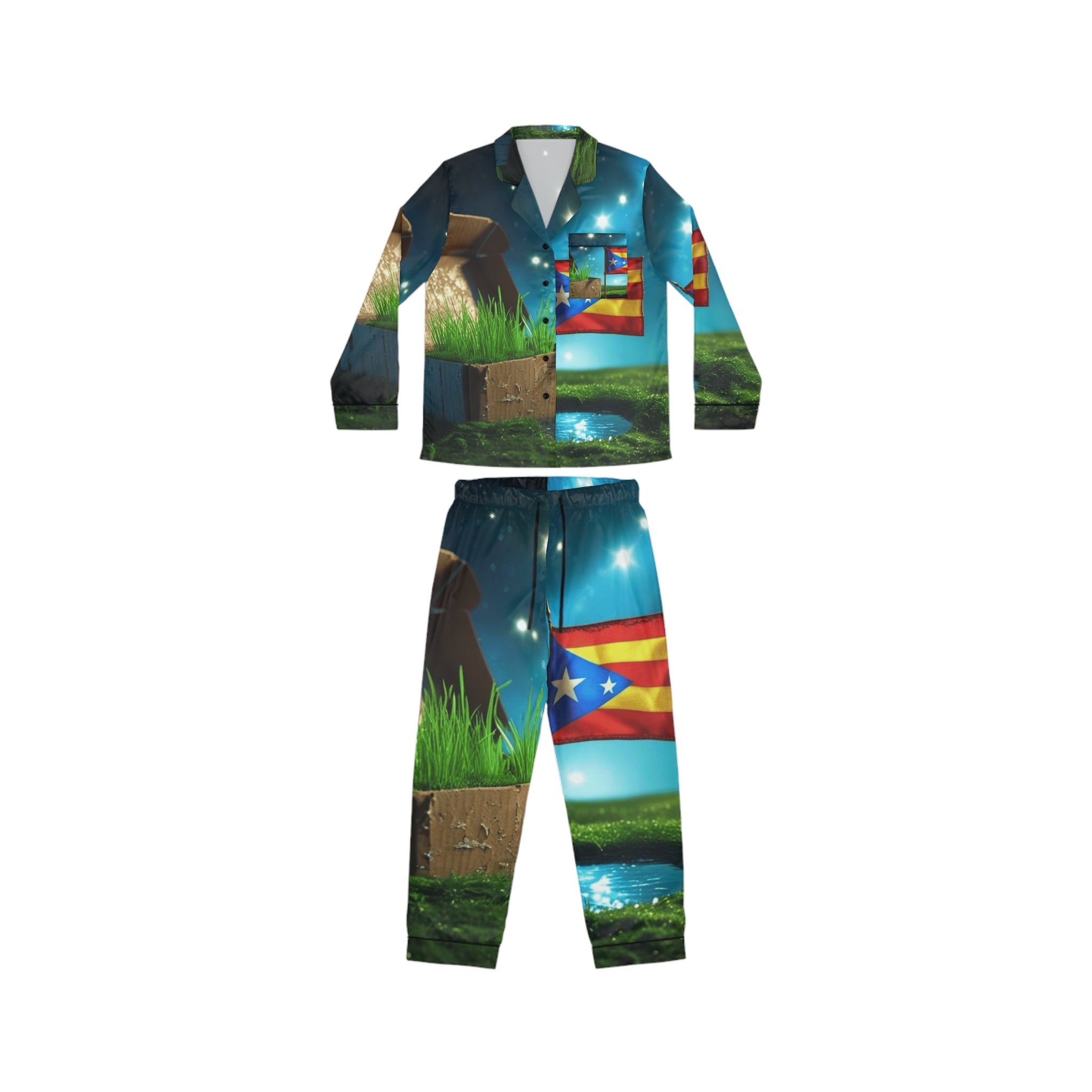 Cozy Puerto Rico Holiday Pajamas | Matching Family Set | Island Christmas Sleepwear