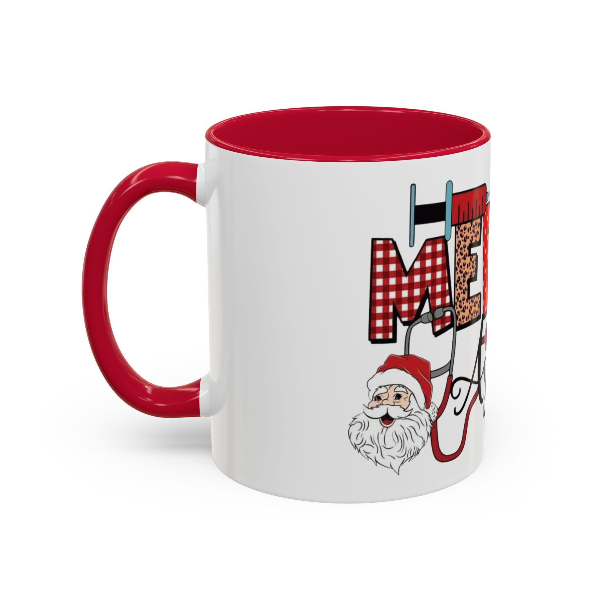 Medical Assistant Christmas Mug — Festive Colorful 11oz/15oz Coffee Cup Medical Christmas Mug