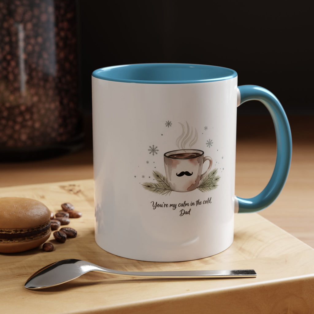 Holiday Coffee Cups with Festive Quotes & Designs Personalized Dad Coffee Mug You're my reason in the world