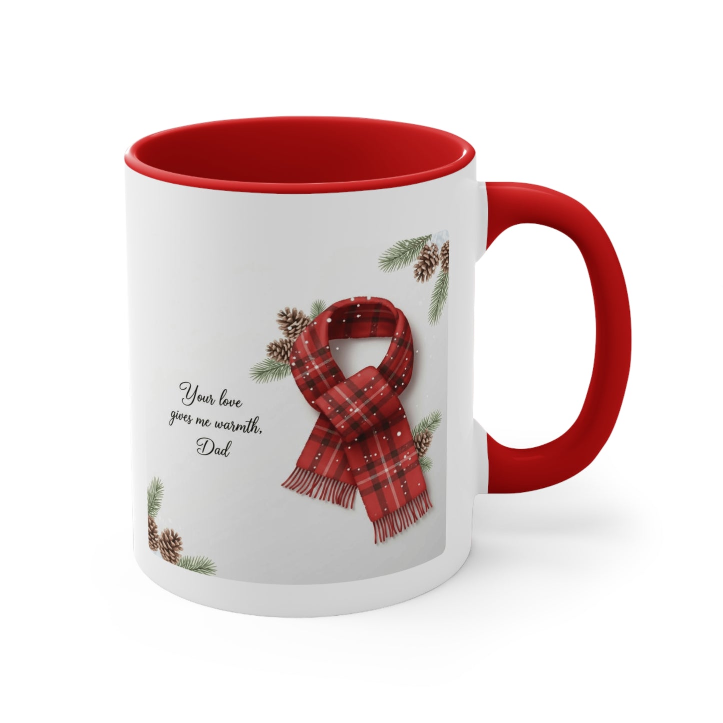 Xmas Mug Collection Funny, Cute & Cozy Holiday Coffee MugsFestive Love Mug 11oz Colorful Accent Christmas Gift for Dad