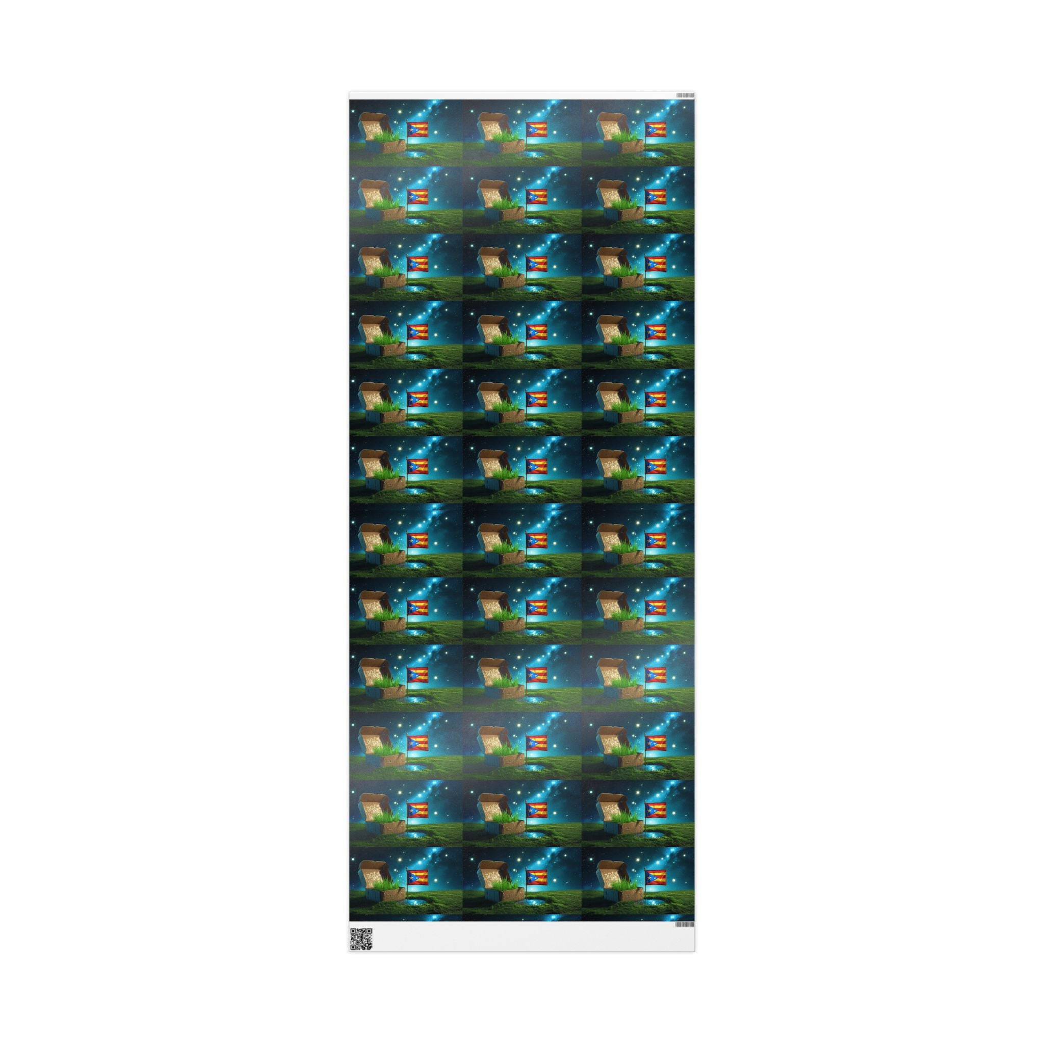 Puerto Rico Wrapping Paper – Cultural Gift Wrap | Boricua Heritage Design | Holiday & Celebration Gift Packaging