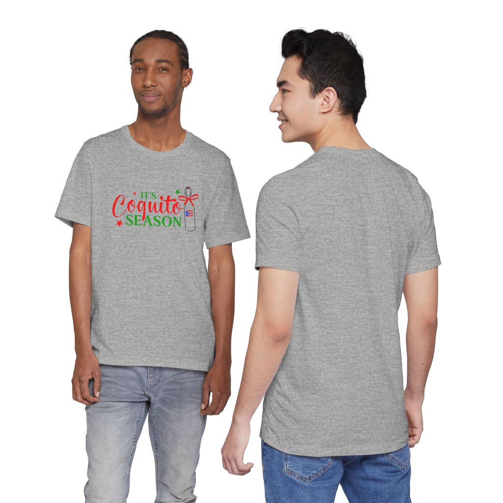 It's Coquito Season T-Shirt - Christmas Puerto Rican Holiday Cocktail Tee