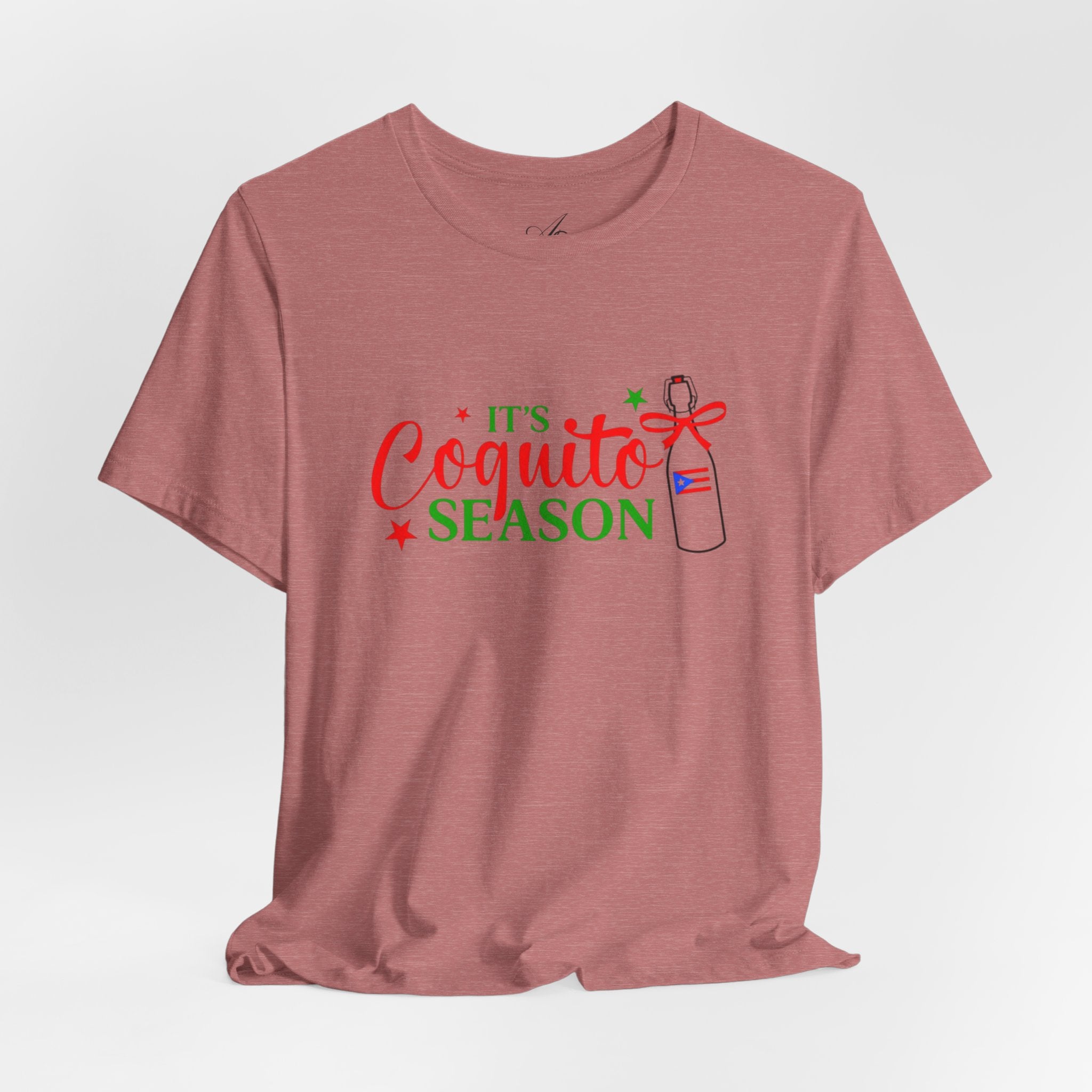 It's Coquito Season T-Shirt - Christmas Puerto Rican Holiday Cocktail Tee