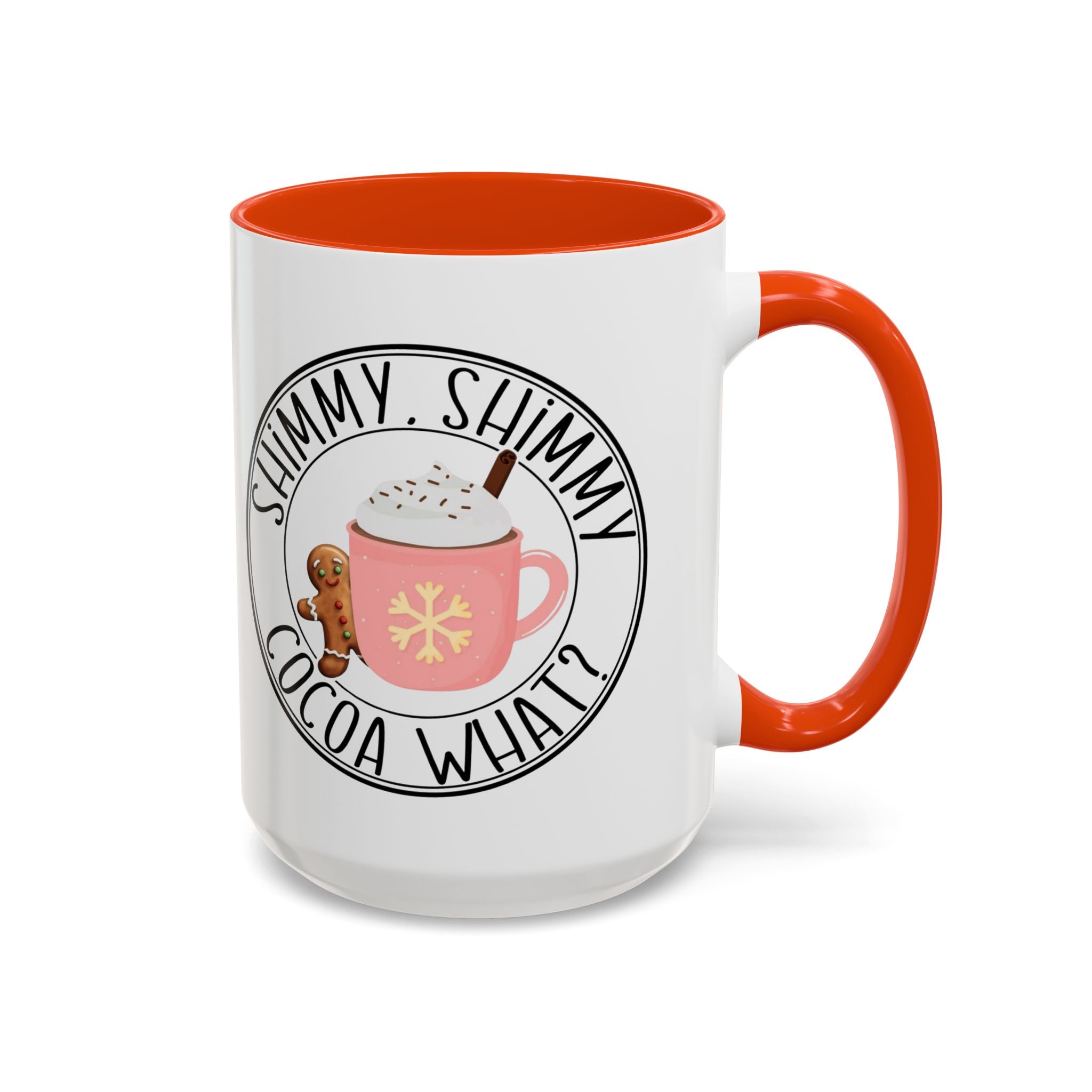 Cute Cocoa Mugs with Gingerbread Design Perfect for Winter Holiday CheerBeverage Cup Christmas Design