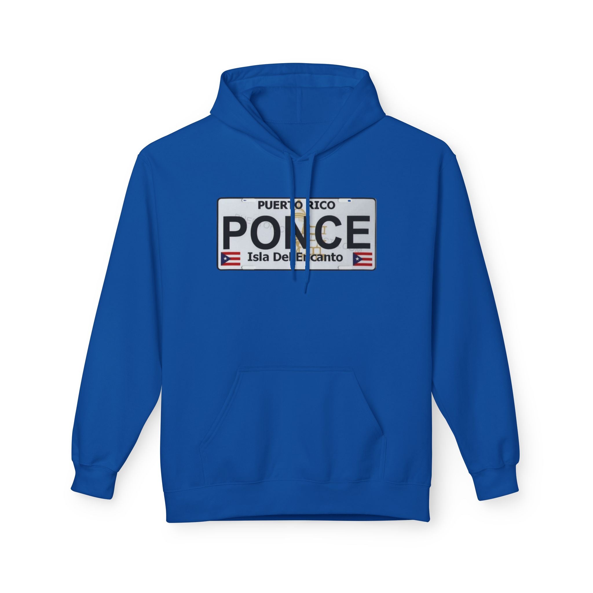 Ponce Puerto Rico License Plate Hoodie Isla Del Encanto Pullover