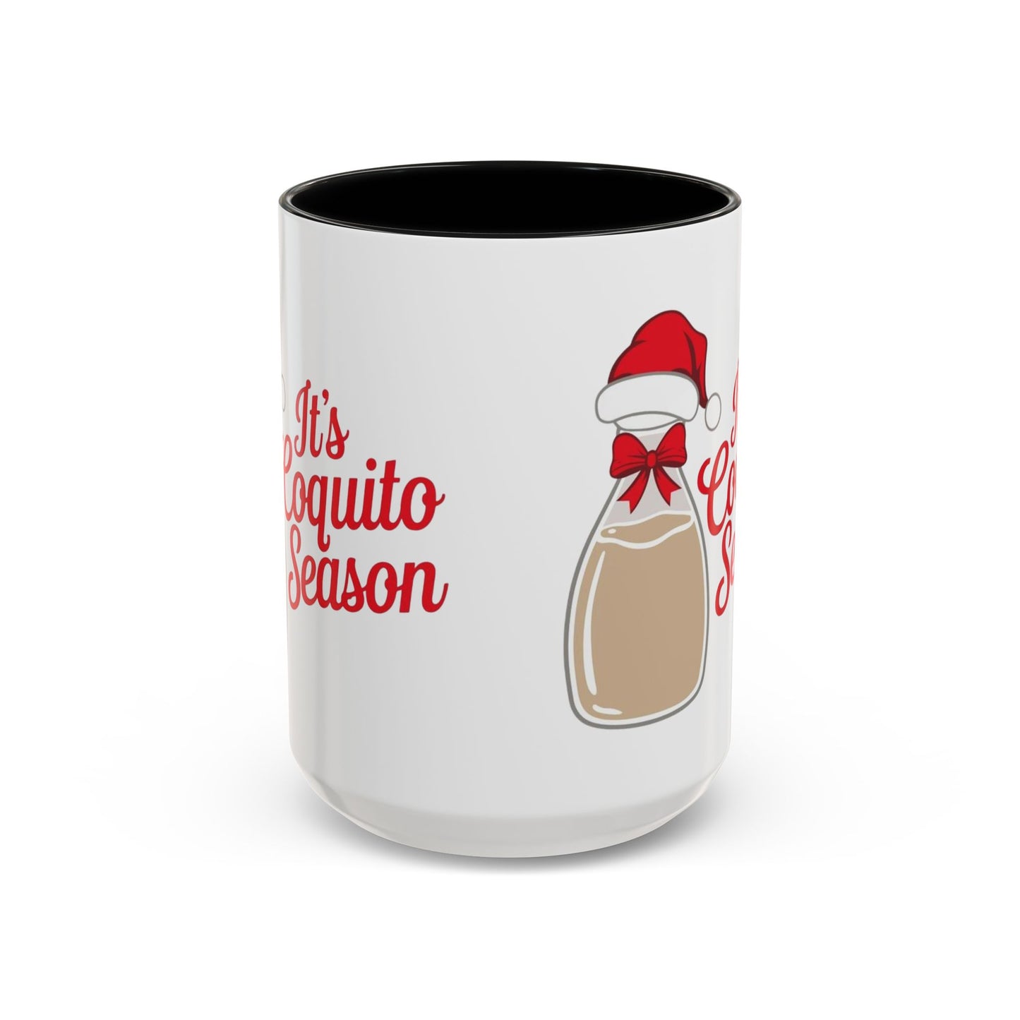 Herencia de Puerto Rico Mug Coquito Season Accent Mug Festive Holiday Coffee Cup