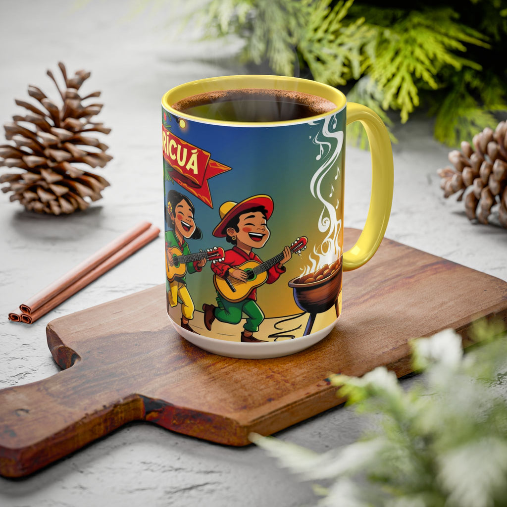 Navidad Boricua Mug Vibrant Puerto Rican Celebration Mug