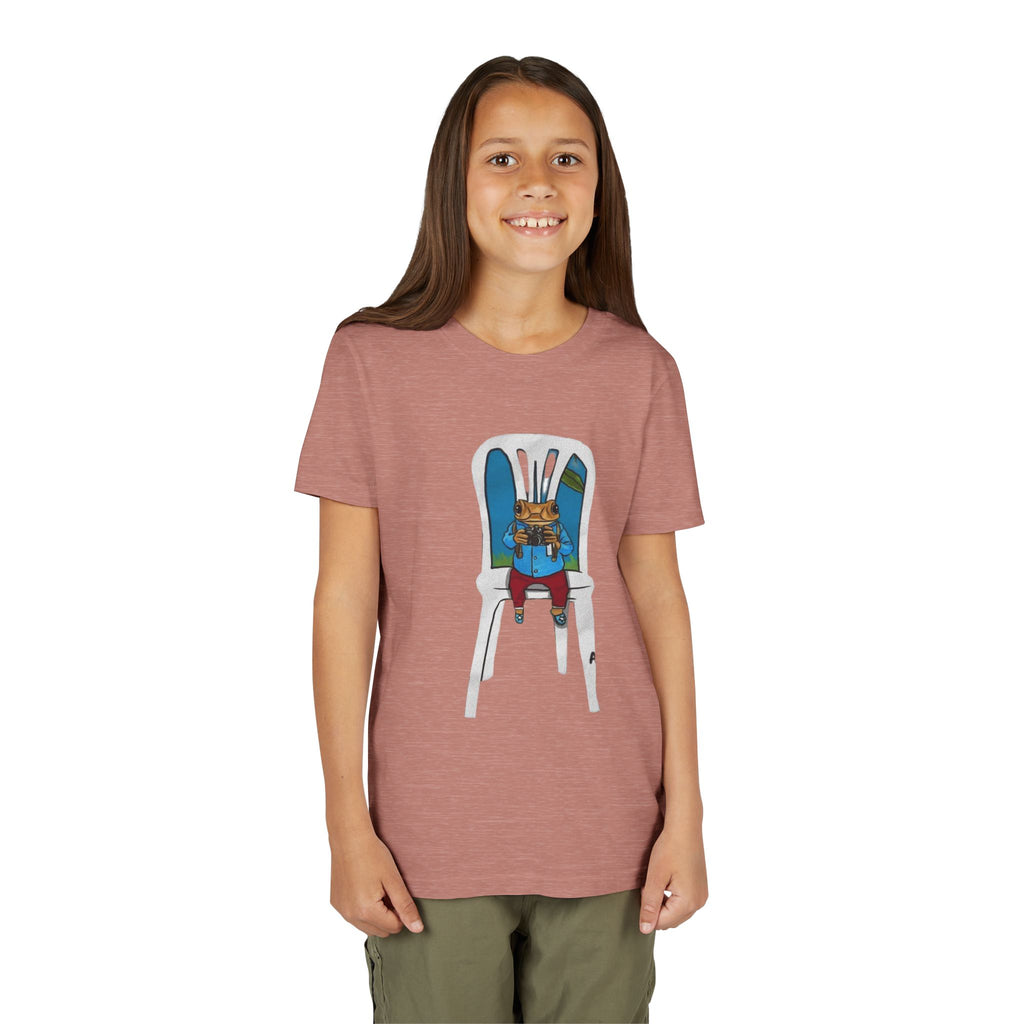 Kids Concho on a High Chair T-Shirt Cute Baby Rabbit Feeding Tee kids PUERTO RICO CHRISTMAS T-SHIRT