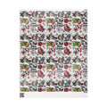Christmas Character Wrapping Paper Roll — Cute Festive Santa & Skeleton Gift Wrap Whimsical Holiday Gift Wrap