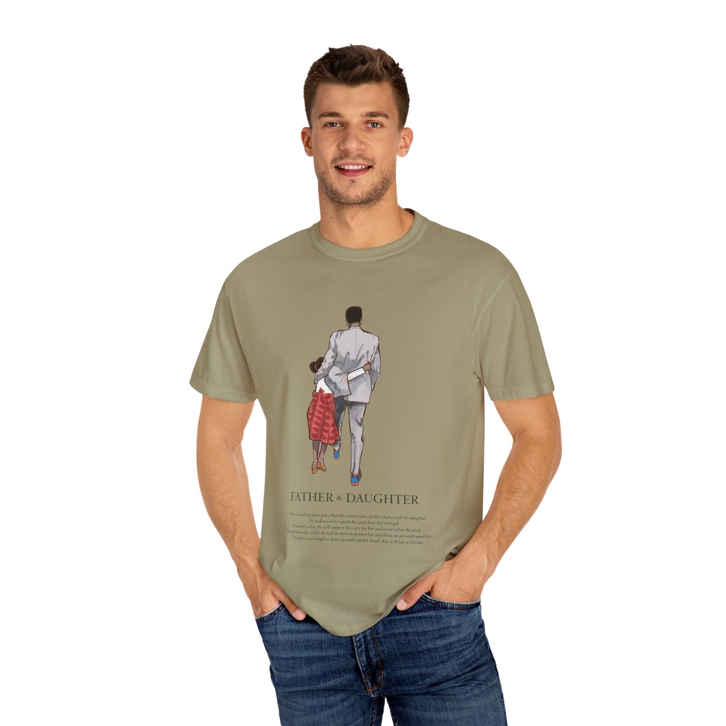 Father & Daughter Unisex T-Shirt, Heartwarming Gift for Dad, Perfect for Father's Day, Family Bonding, Casual Wear
