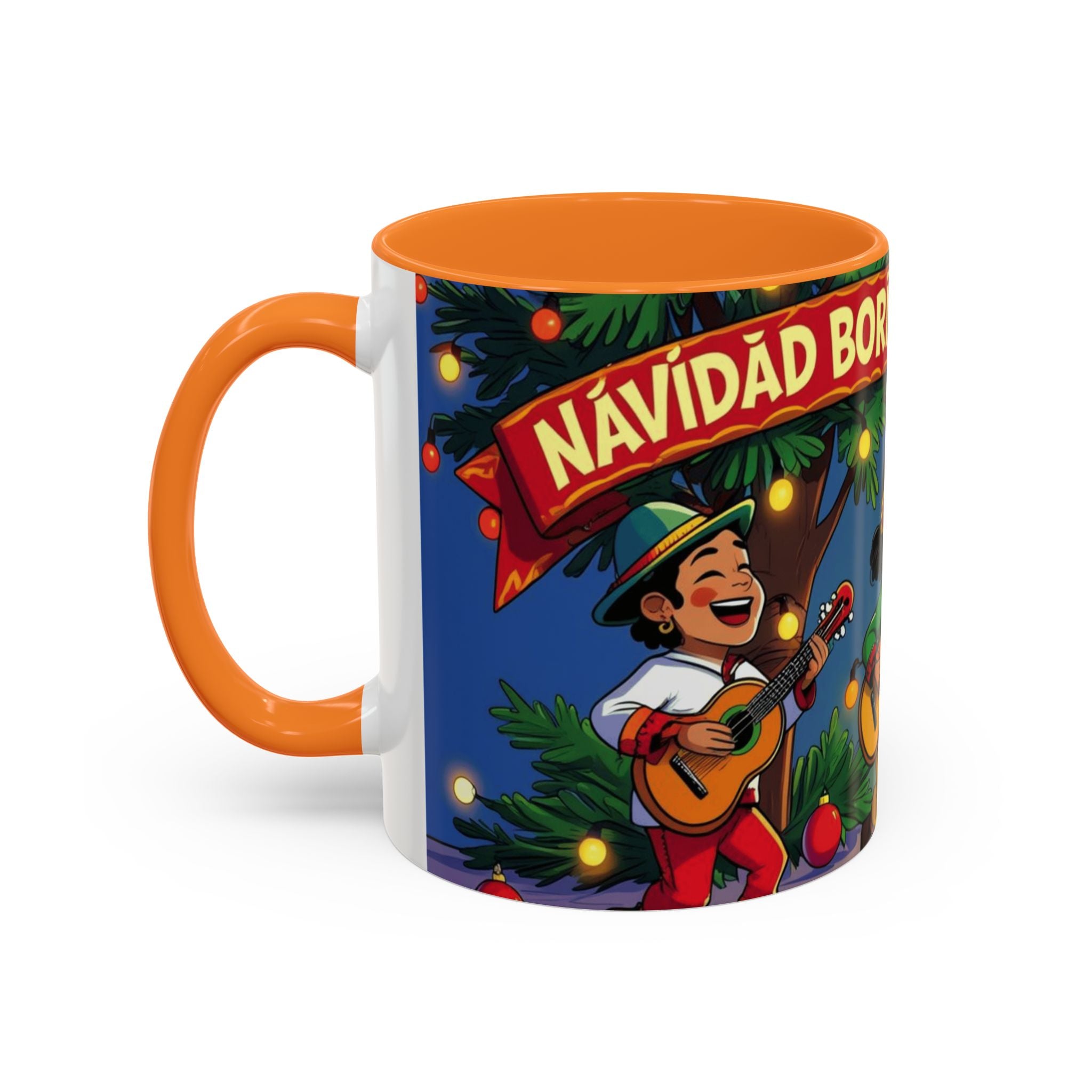 Navidad Boricua Mug Vibrant Puerto Rican Celebration Mug