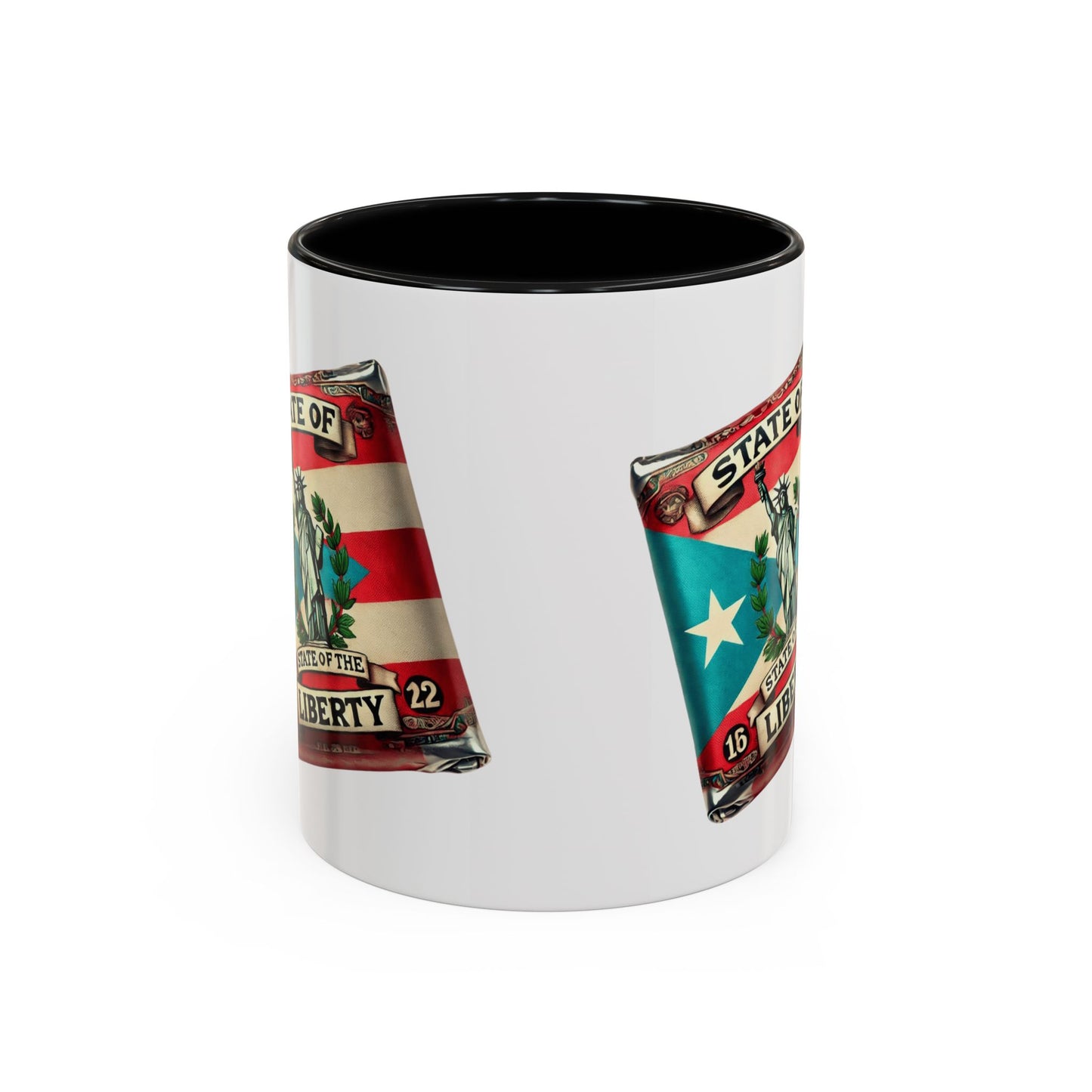 Puerto Rican Heritage Mugs with Unique Designs Accent Coffee Mug (11, 15oz)
