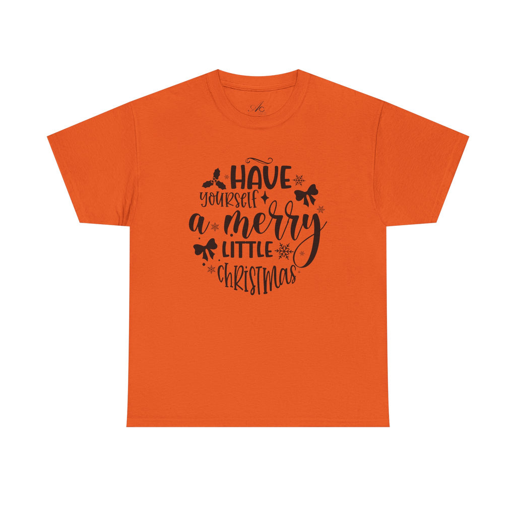 Merry Christmas Cotton Tee Holiday Graphic Tees & Cozy Festive Wear