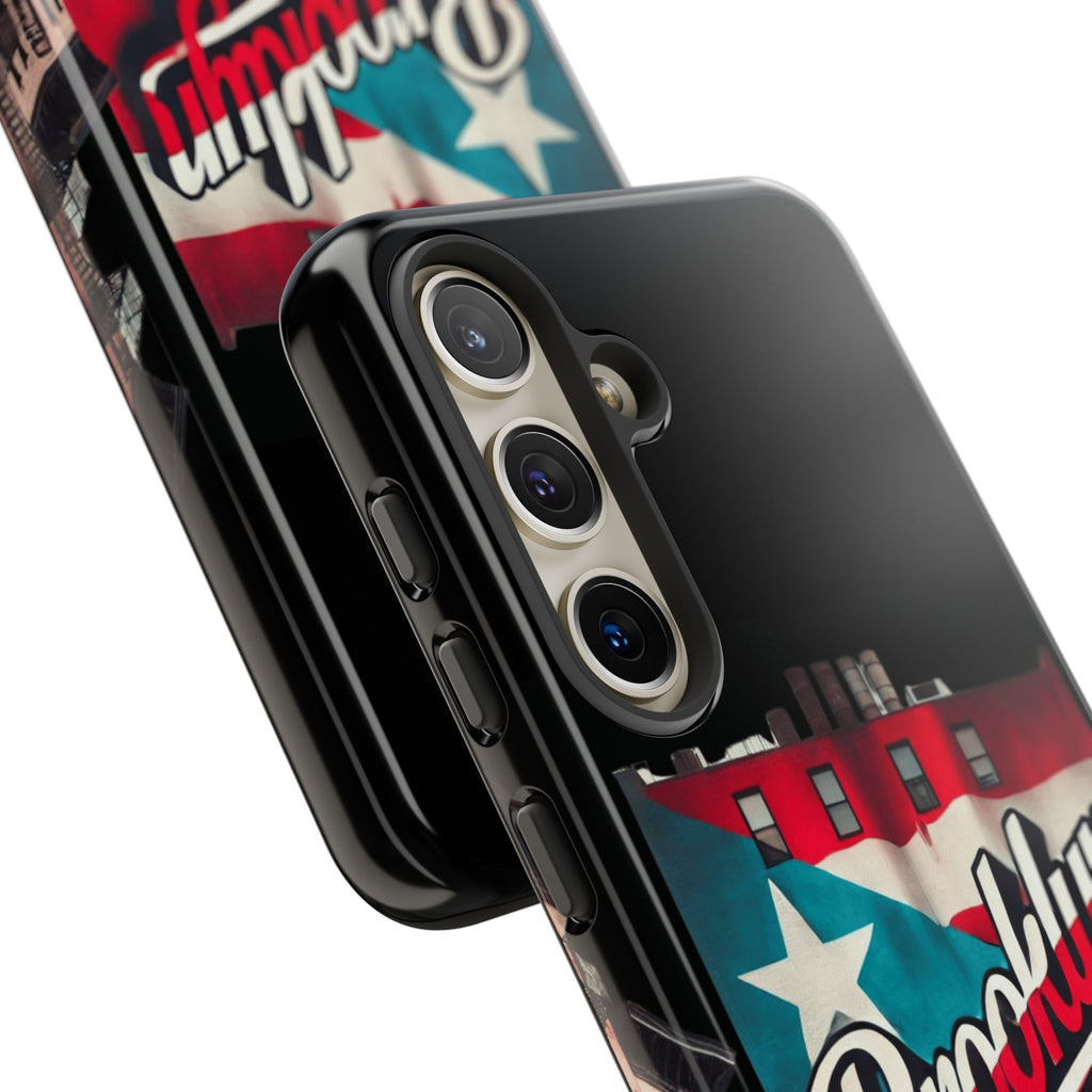 Brooklyn Street Art Phone Case  Urban Graffiti Protective Cover