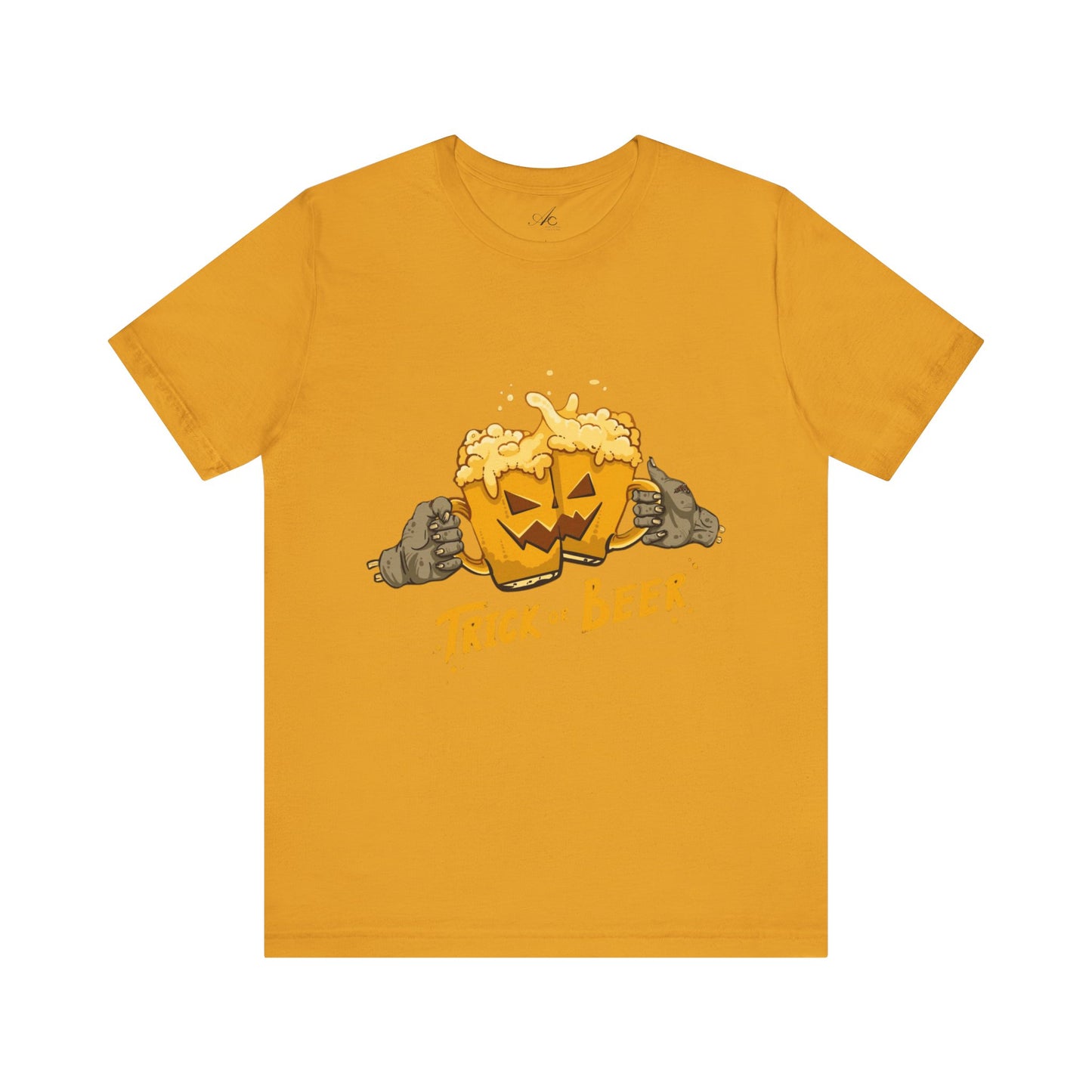 Halloween Beer Tee, Ghostly Fun Shirt, Unisex Graphic T-Shirt, Trick or Treat Apparel, Spooky Celebration Top
